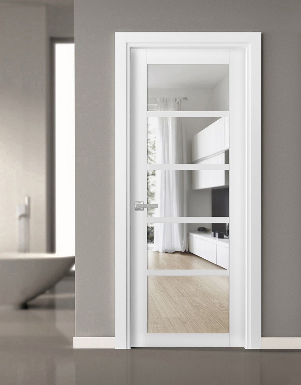 Quadro 4522 Swing (Bedroom/Bathroom) door view 6
