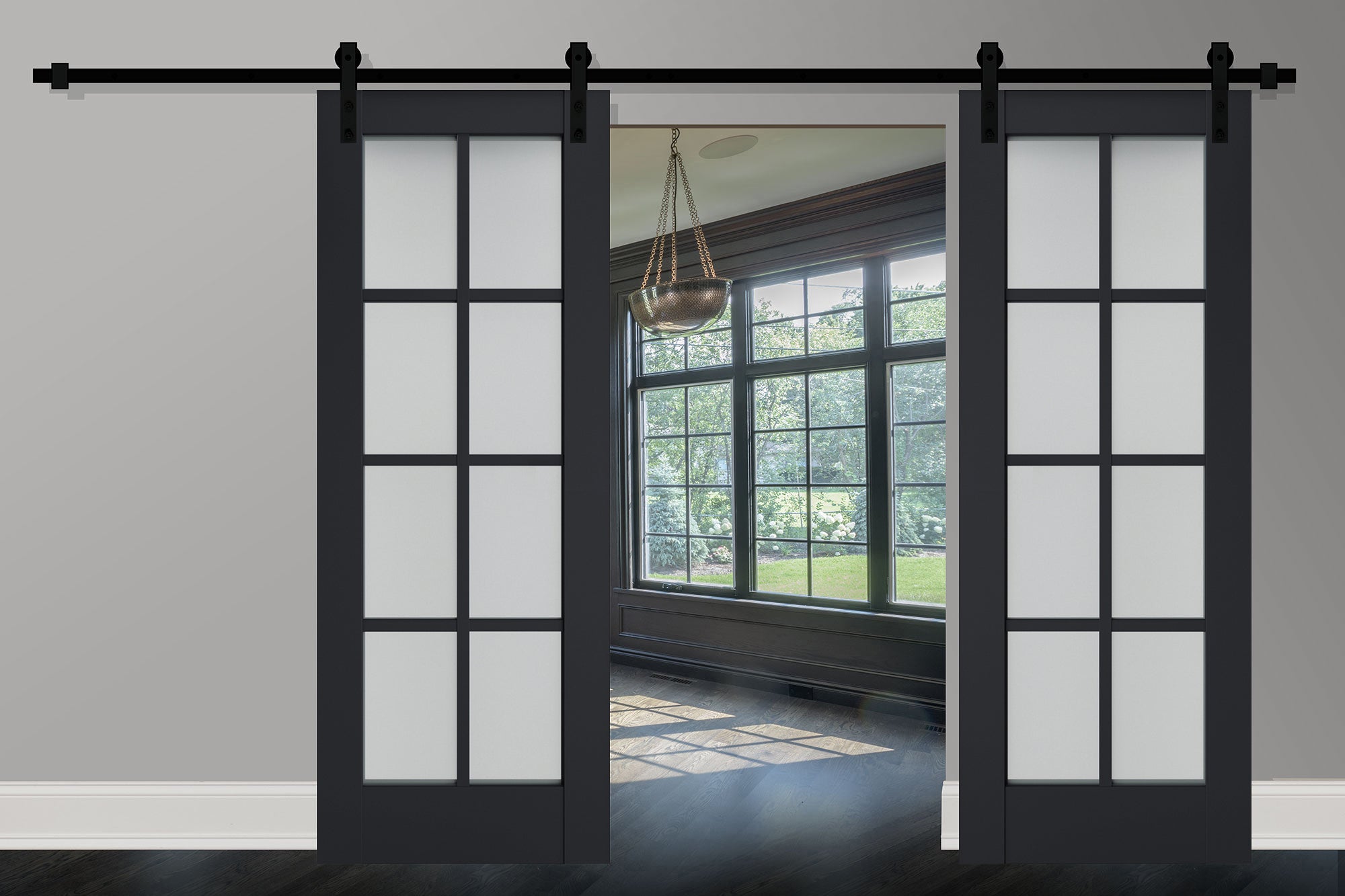 Model 7412 Interior Slab door view 3