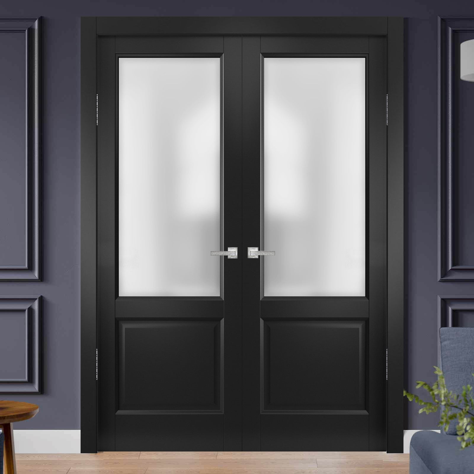 Model Double French Swing door view 4