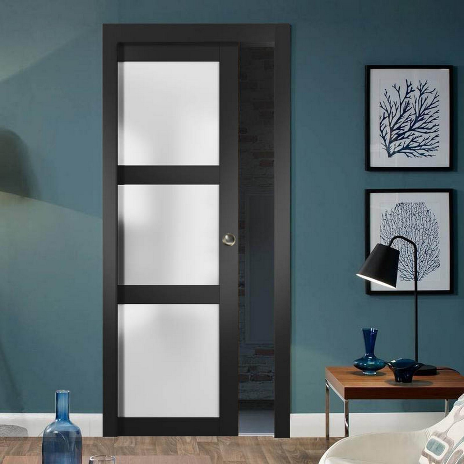 Lucia 2552 Pocket door view 6