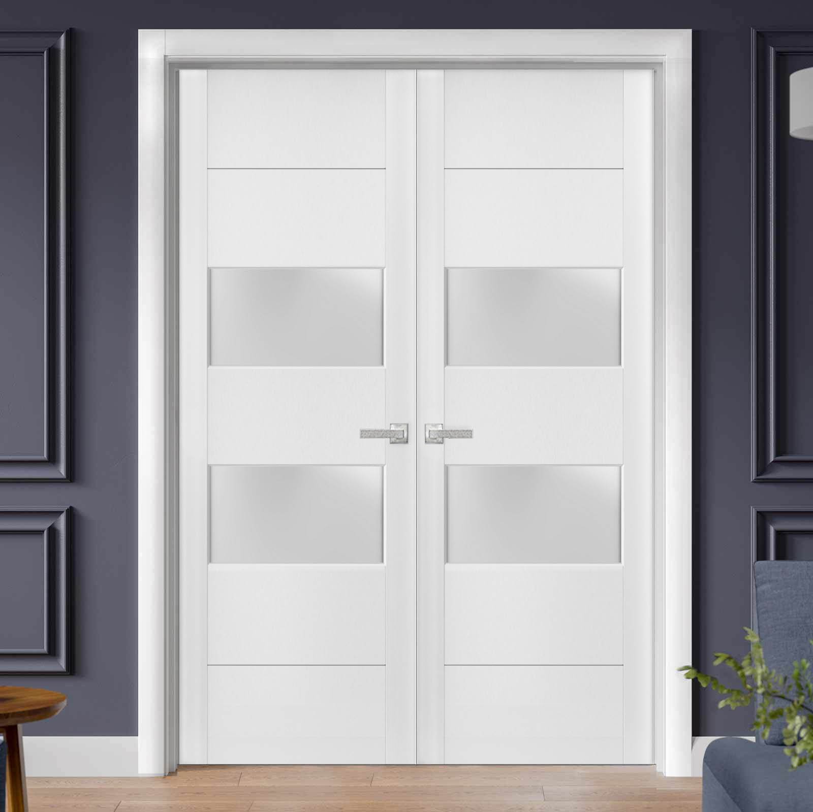 Lucia 4010 Double French Swing door view 2