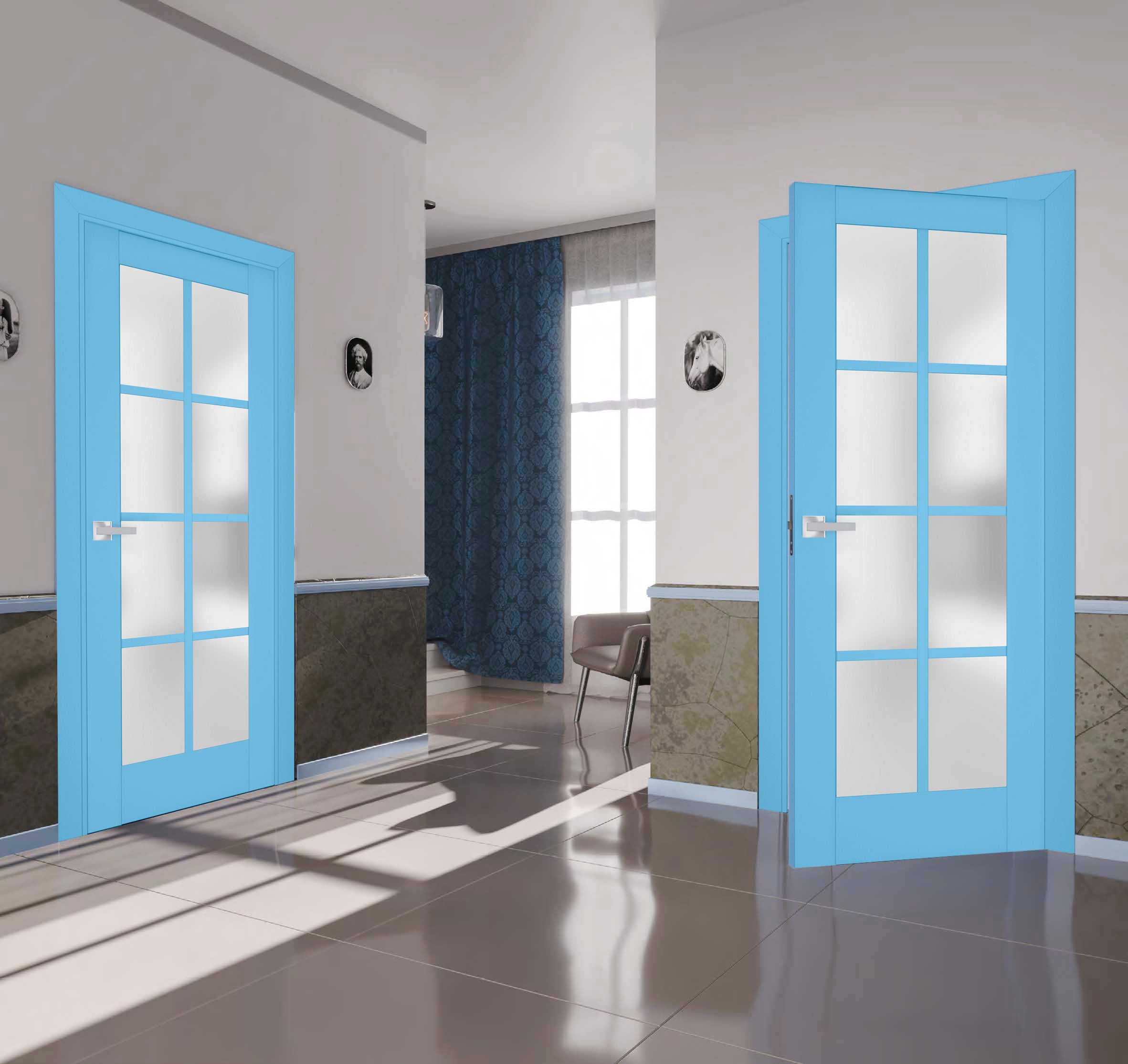 Model 7412 Swing (Bedroom/Bathroom) door view 6
