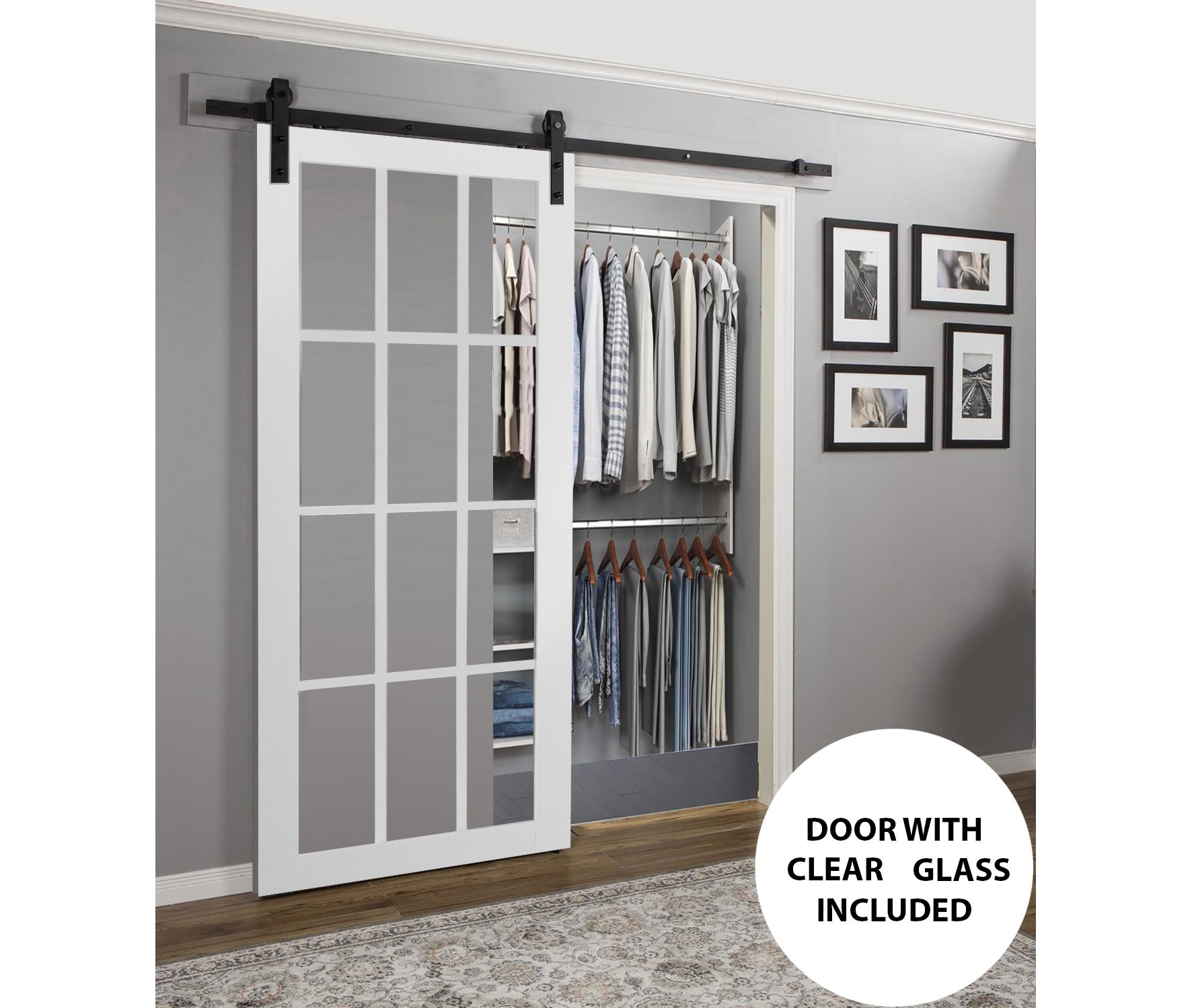 Felicia 3355 Barn door view 6
