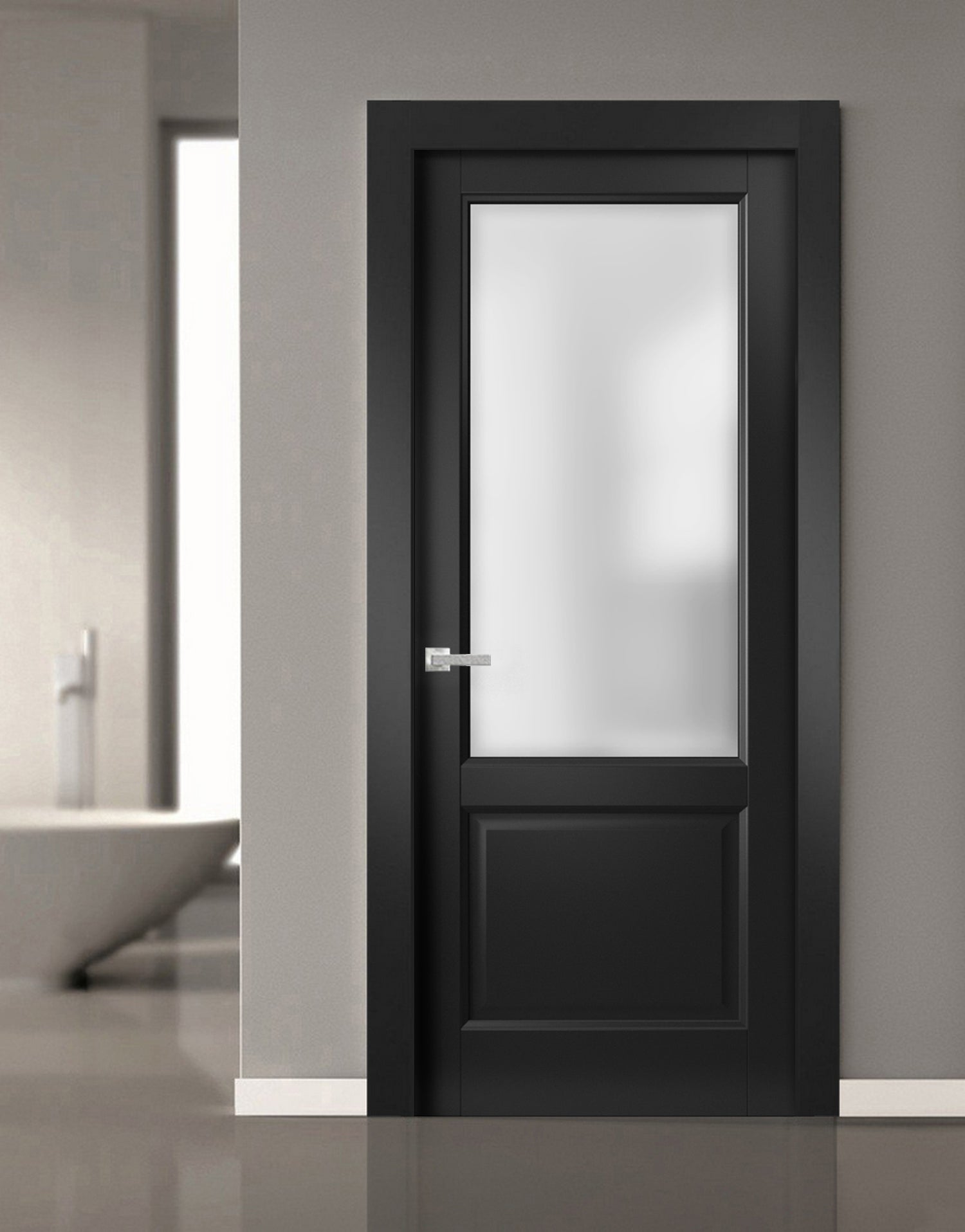 Model Interior Slab door view 2