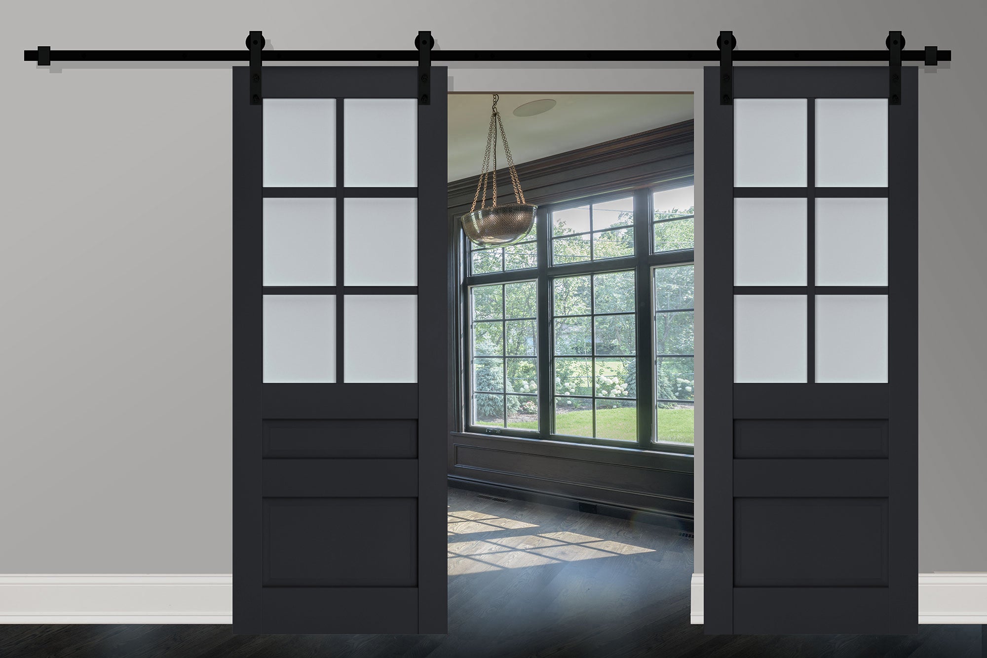 Model 7339 Interior Slab door view 4