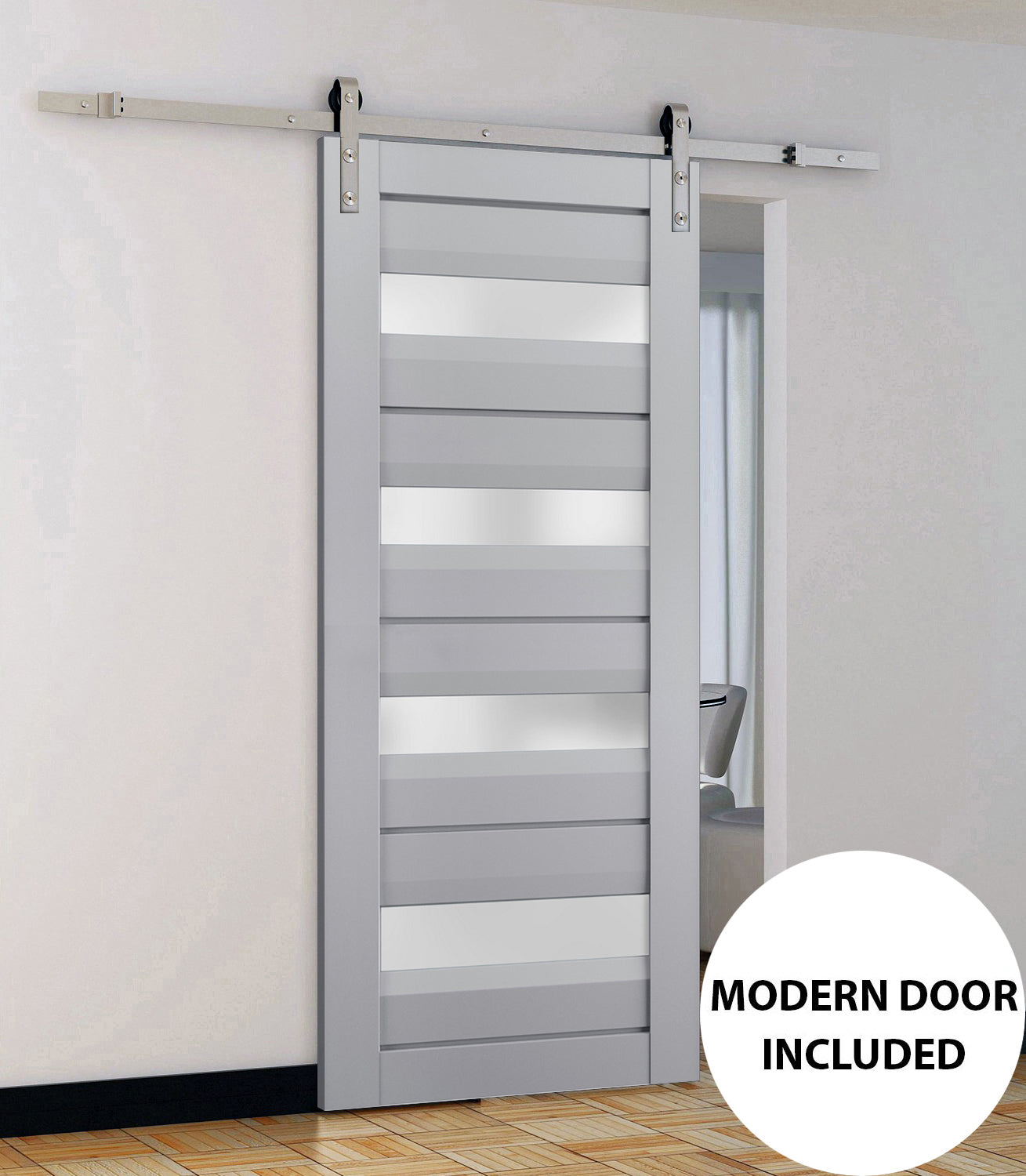 Model 7455 Interior Slab door view 6