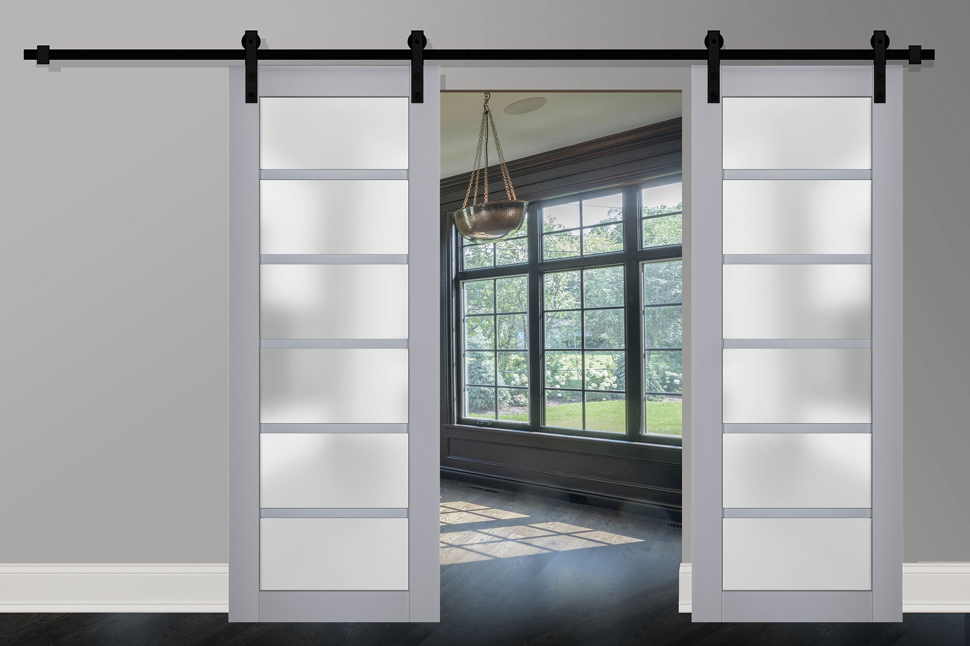 Model 7602 Double Barn door view 6