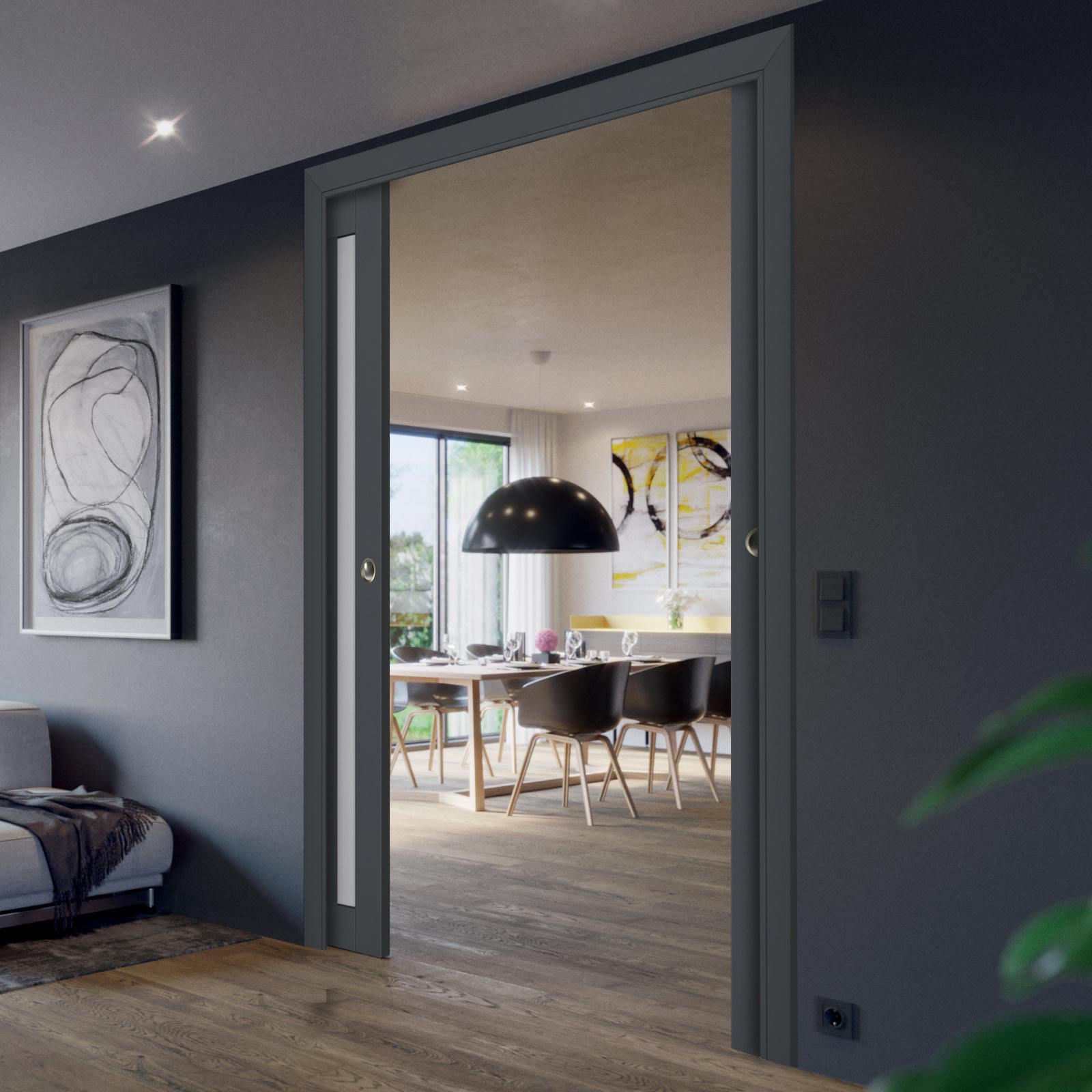 Veregio 7288 Interior Slab door view 3