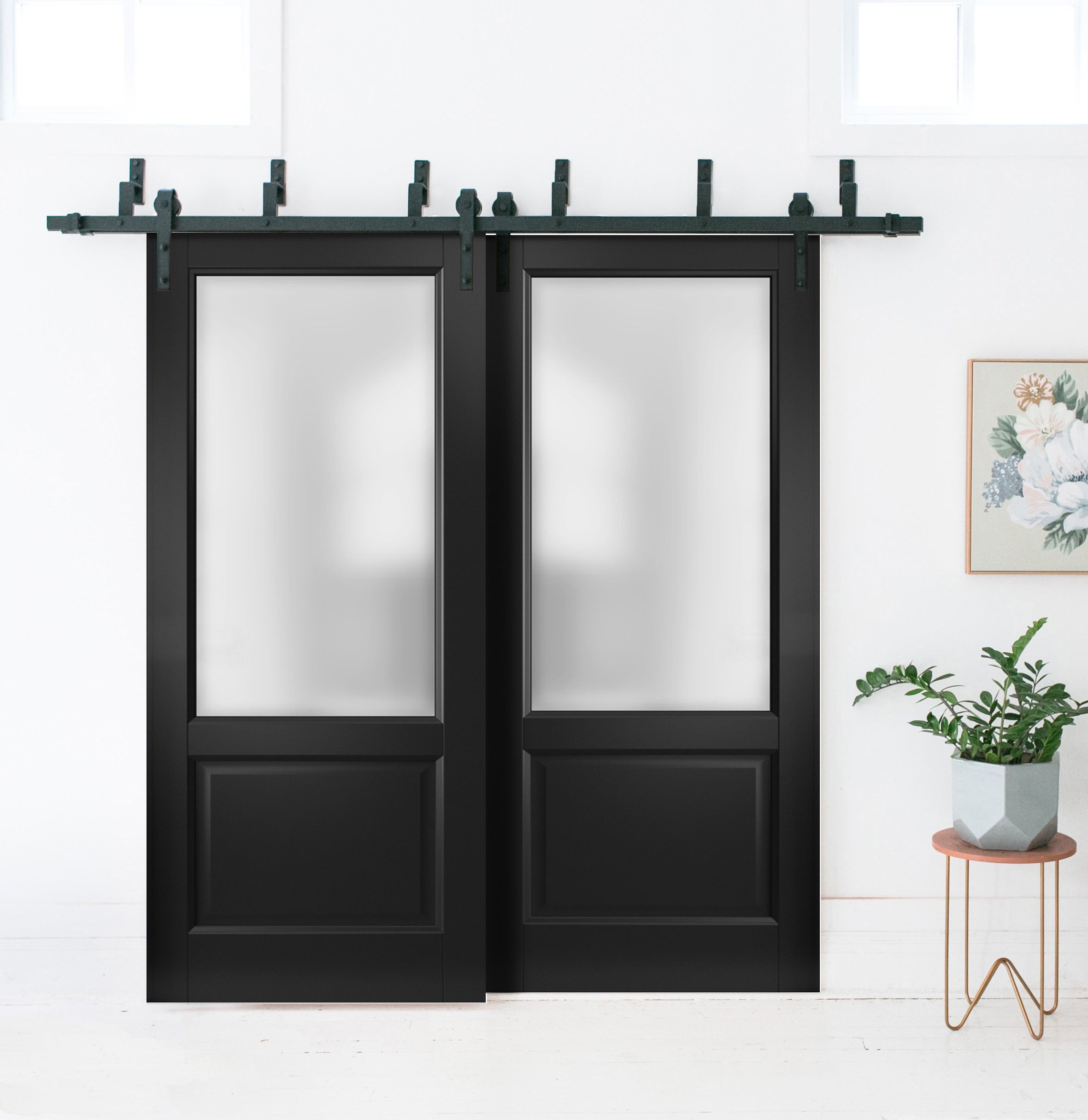 Model Double Barn — Bypass door view 4