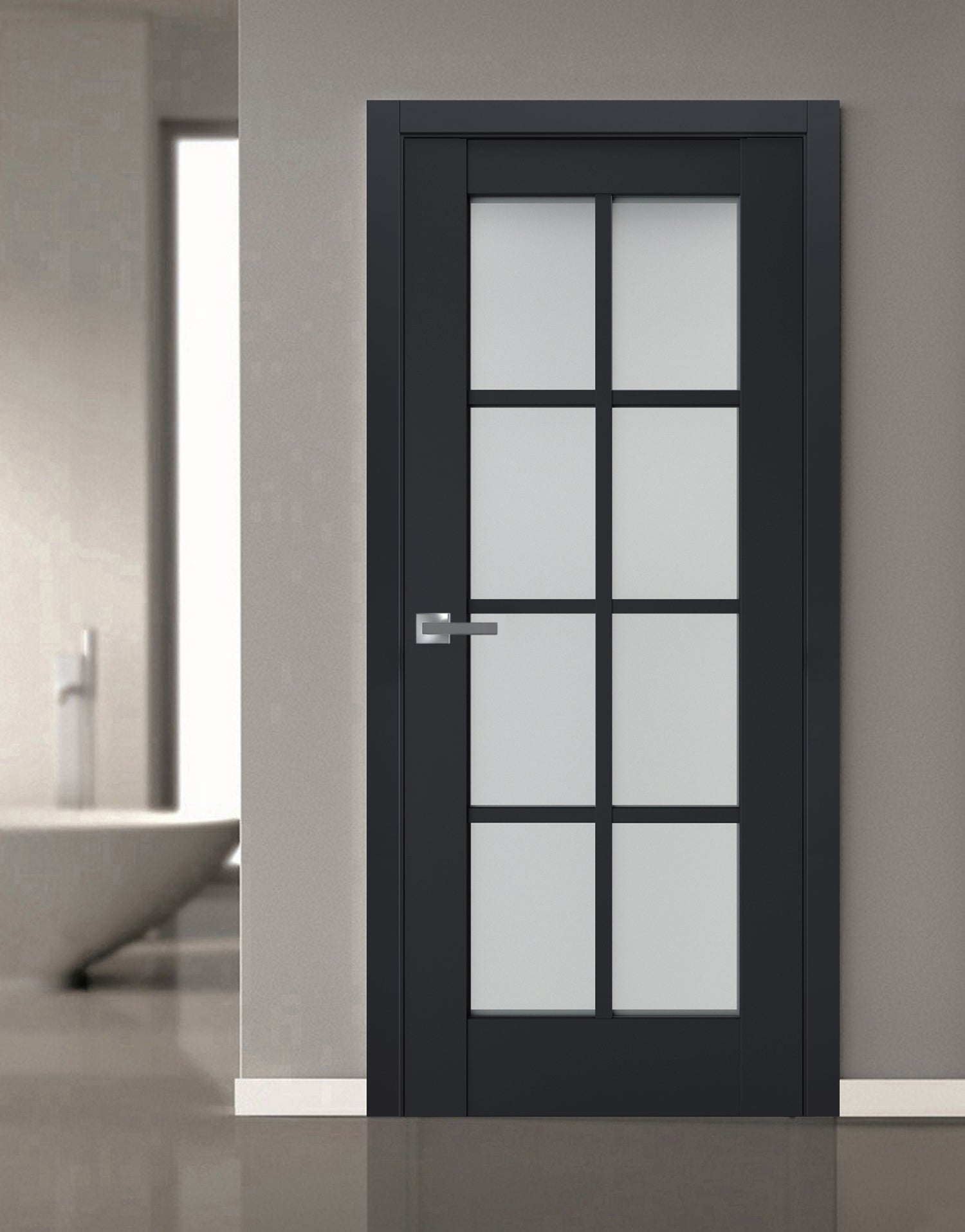 Model 7412 Swing (Bedroom/Bathroom) door view 2