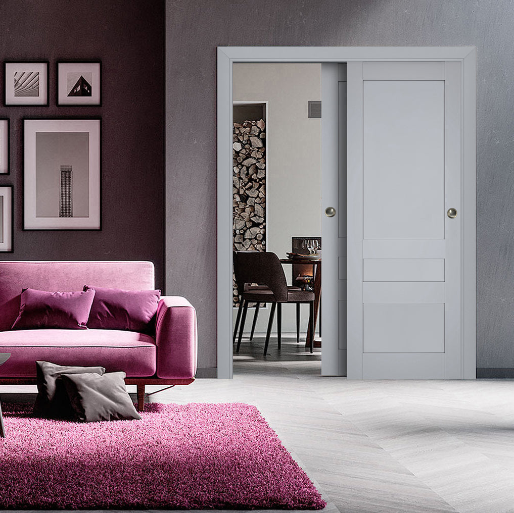 Model 7411 Interior Slab door view 7