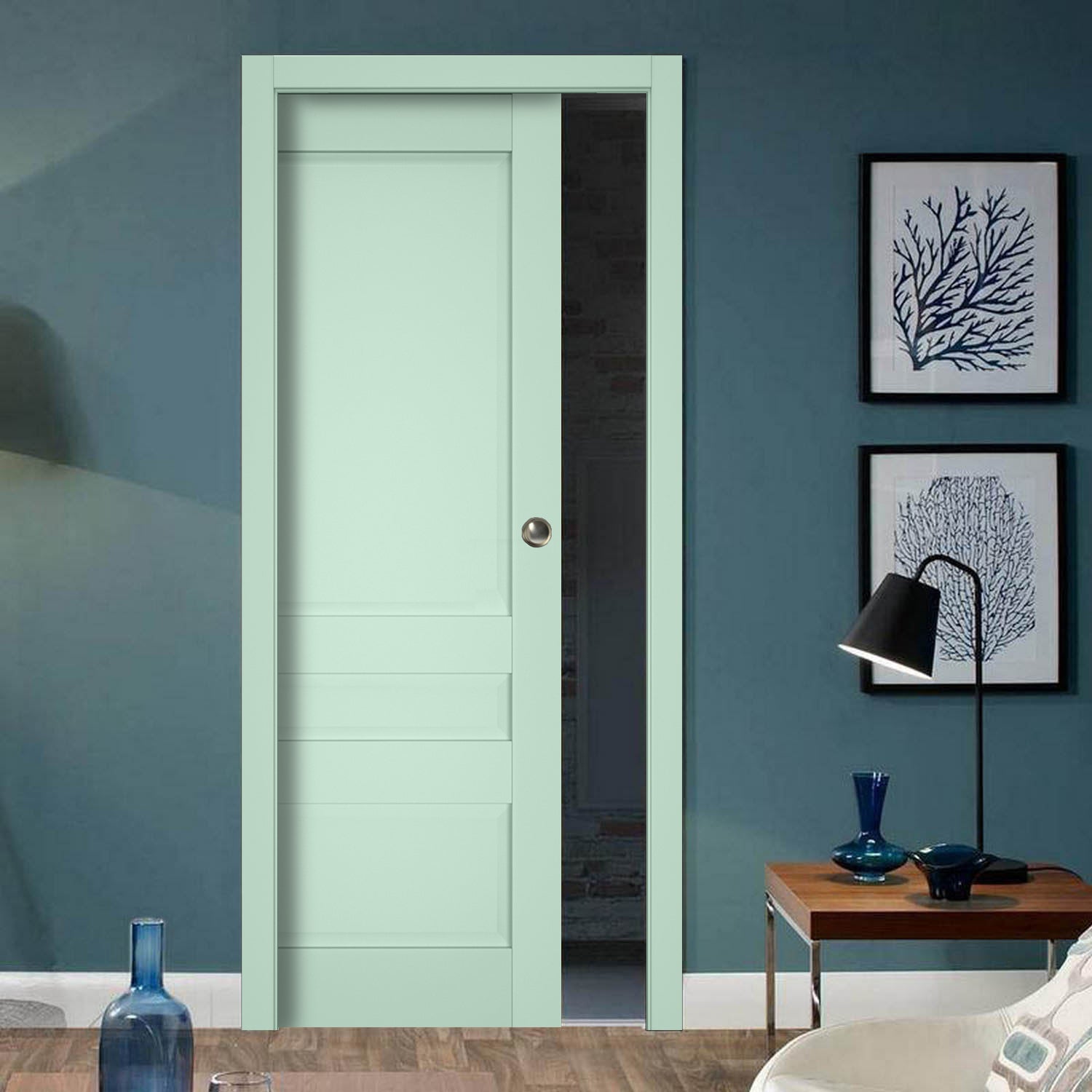 Model 7411 Pocket door view 8