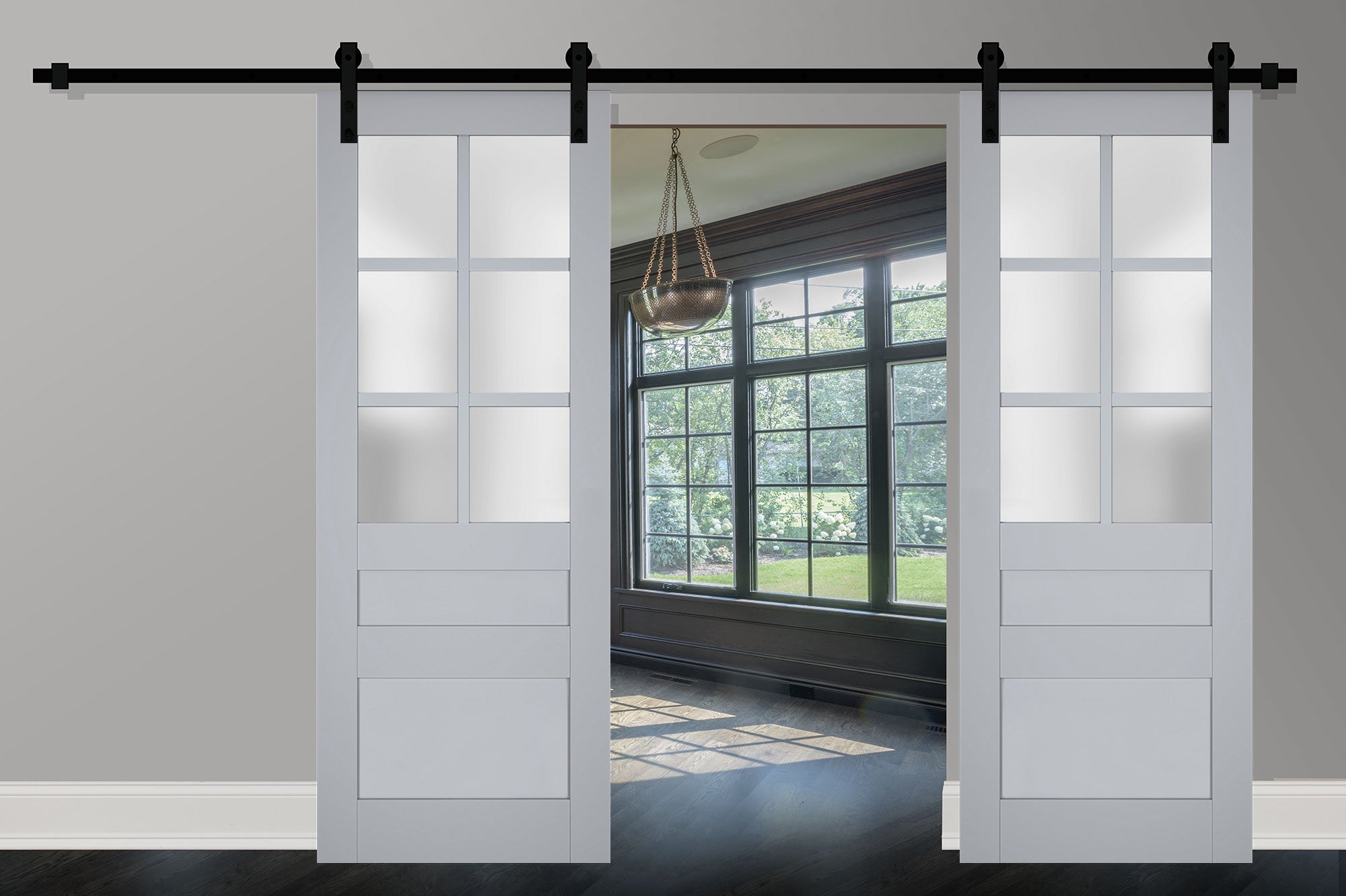 Veregio 7339 Double Barn door view 6