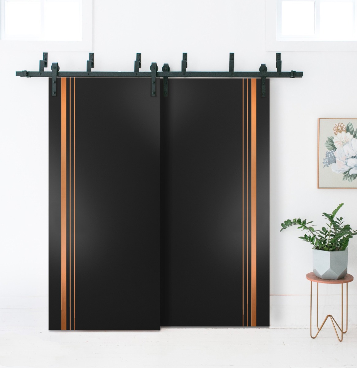 Planum 1010 Interior Slab door view 2
