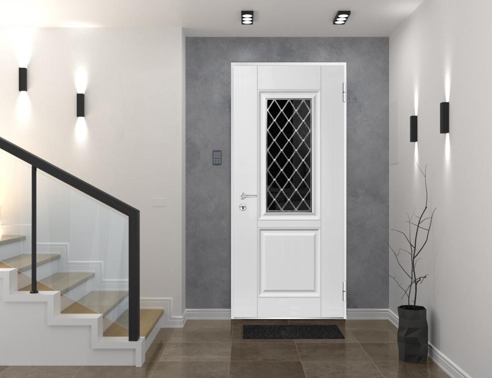 Model Exterior Aluminum door view 3