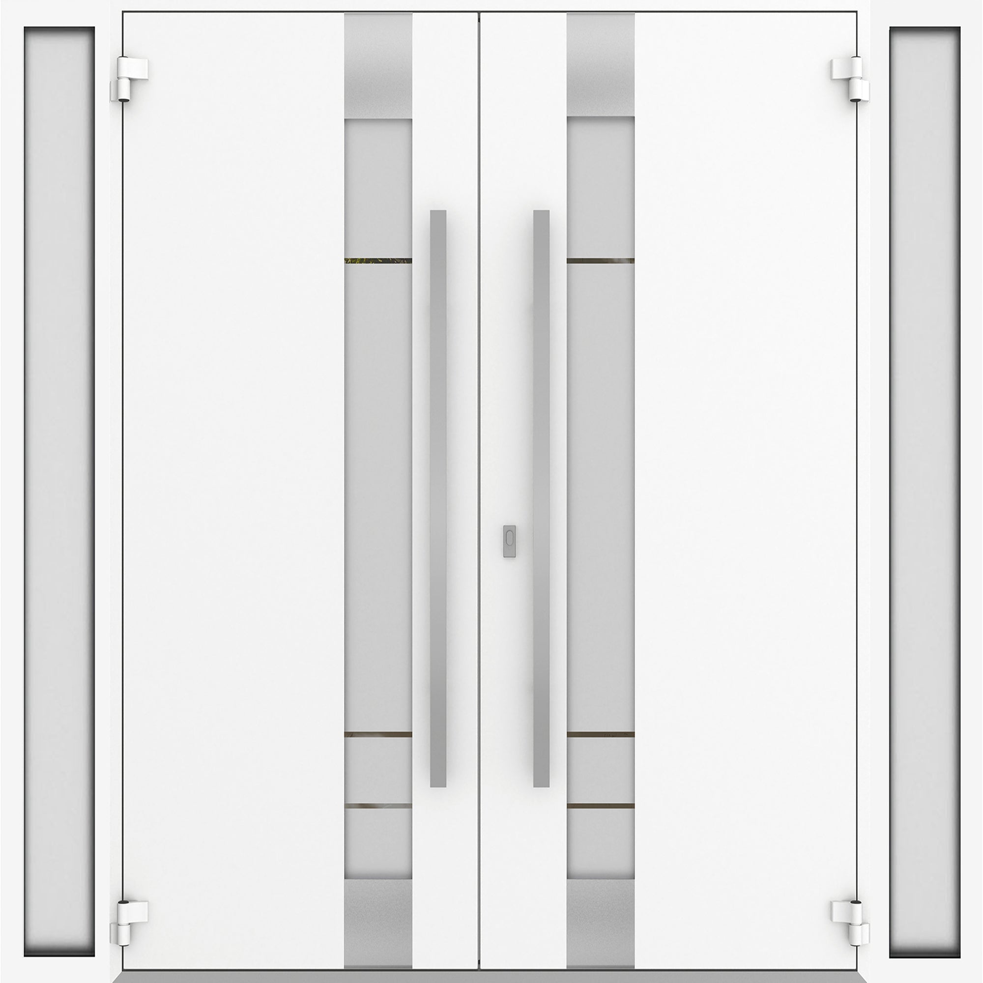 Deux 1713 Exterior Aluminum Double door view 2