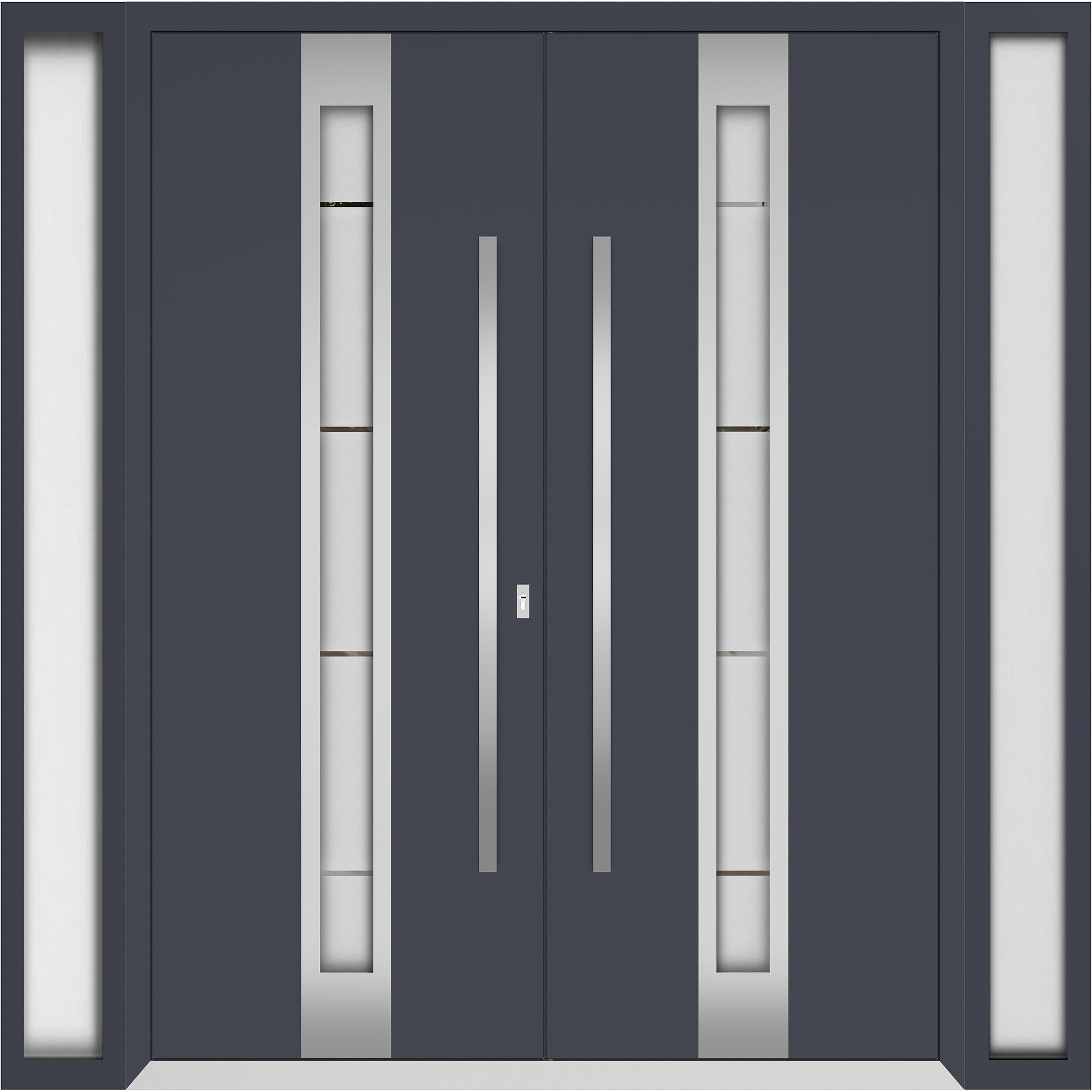 Deux 1717 Exterior Aluminum Double door — Doors Near Me, Los Angeles