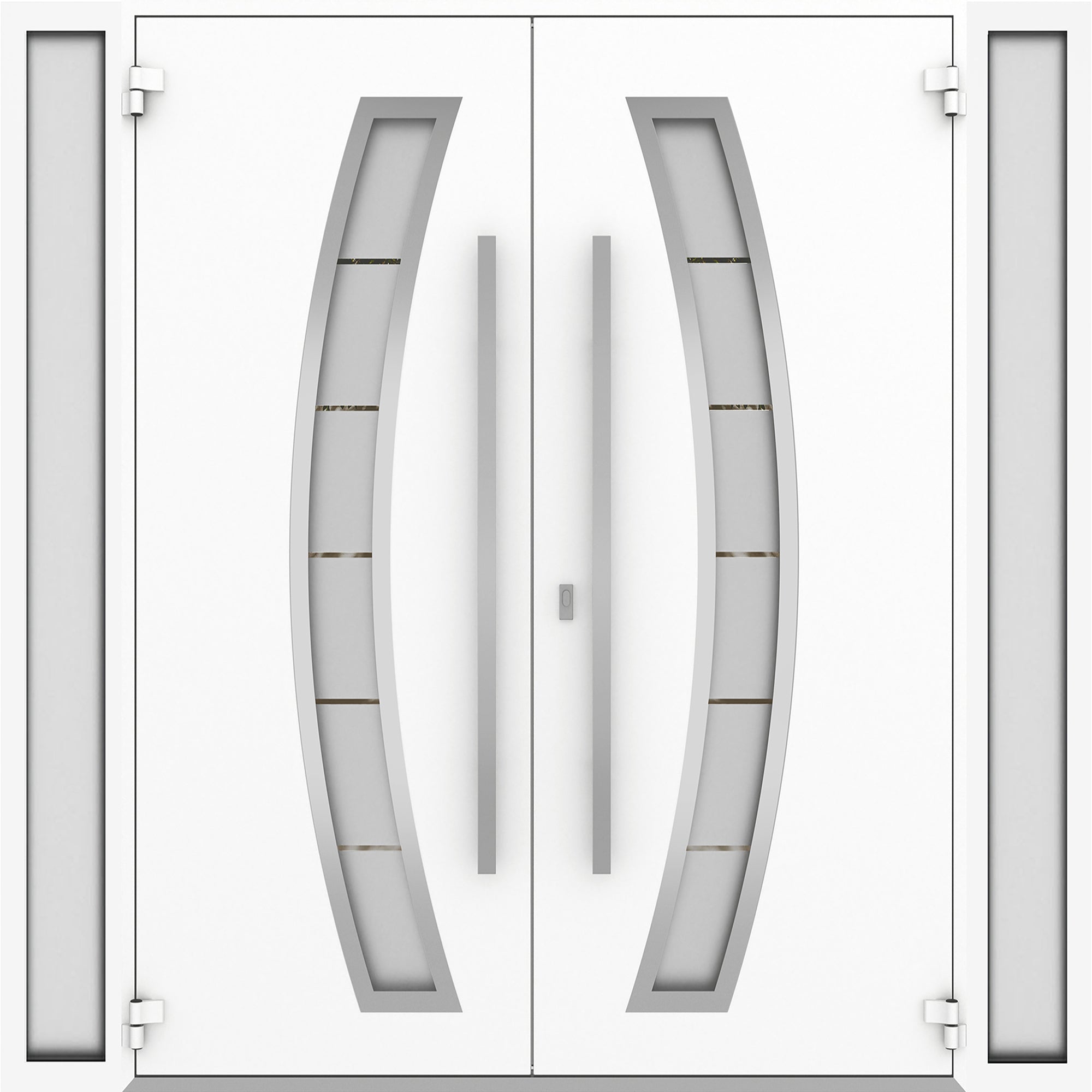 Deux 6500 Exterior Aluminum Double door view 2