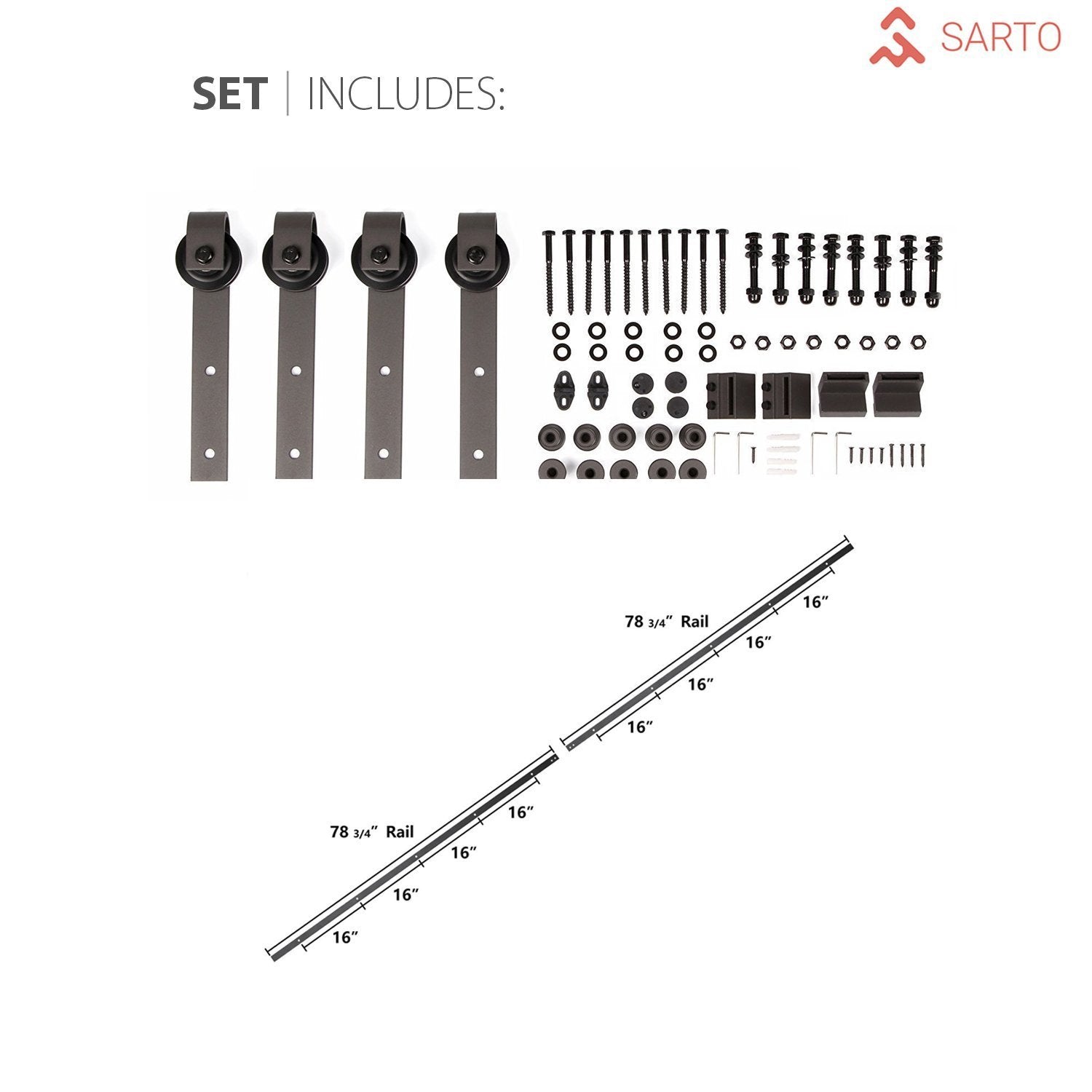 EGO 5005 Double Barn door view 8