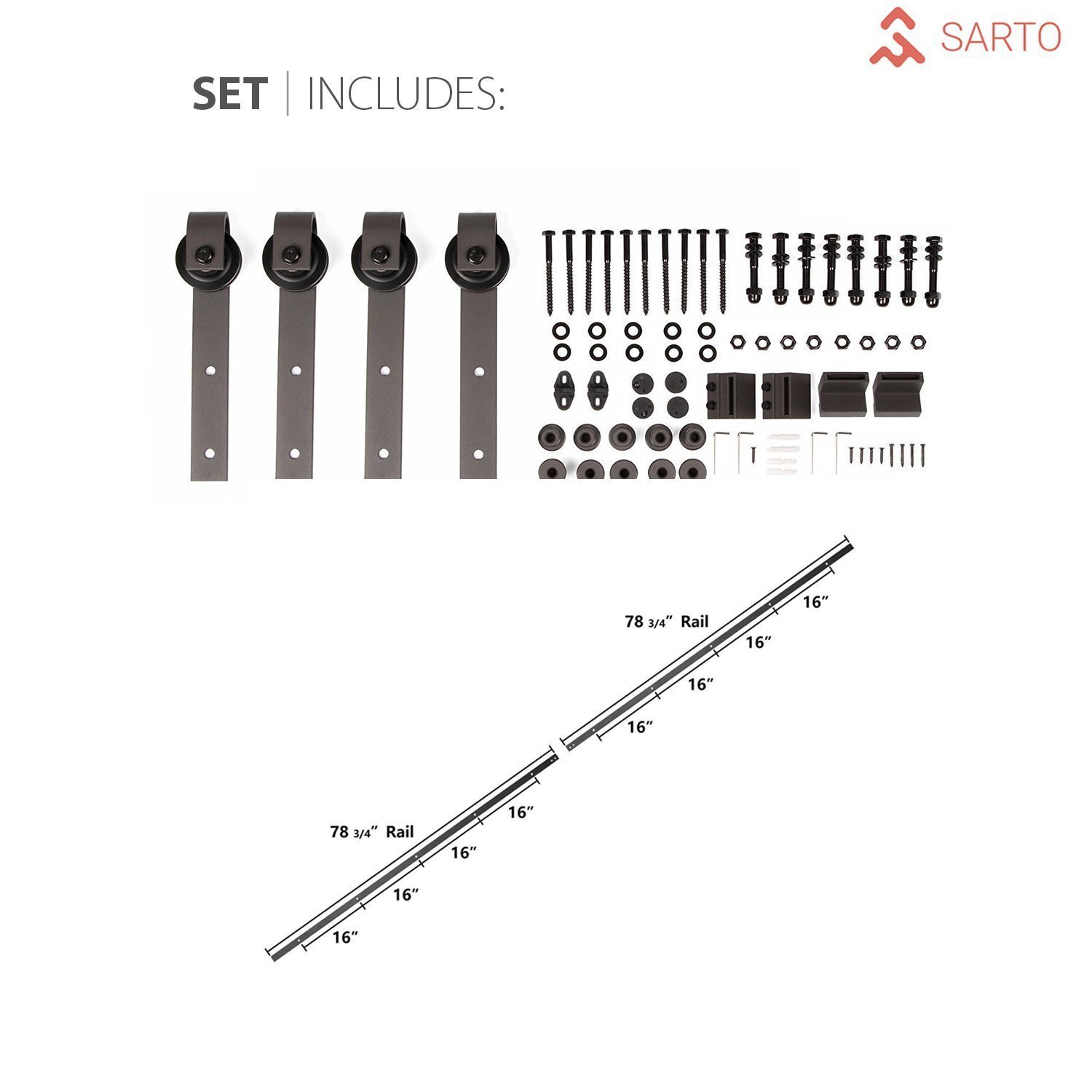 Planum 2102 Double Barn door view 8
