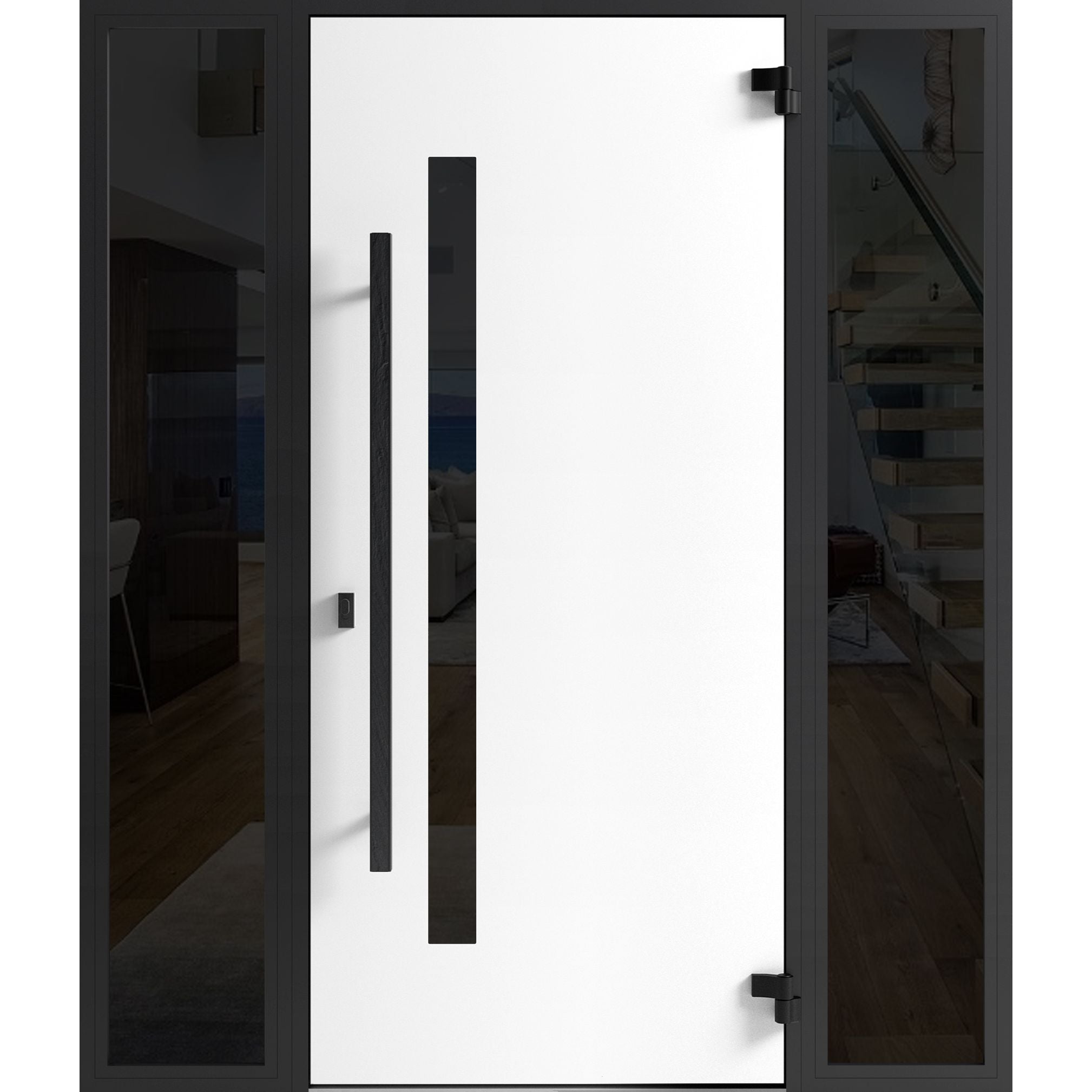 Dekton 0163 Exterior Aluminum door view 2