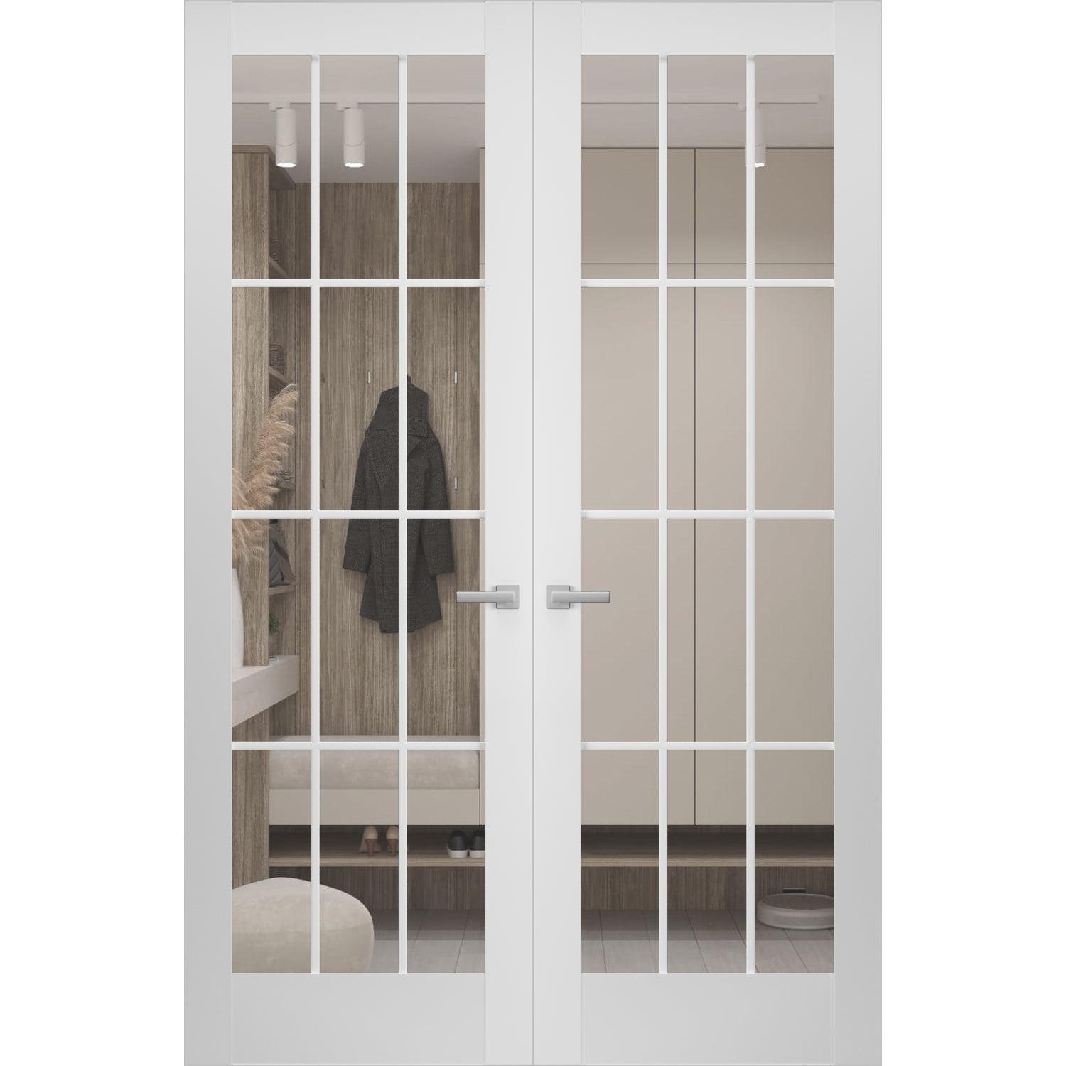 Felicia 3355 Double Frameless door view 8
