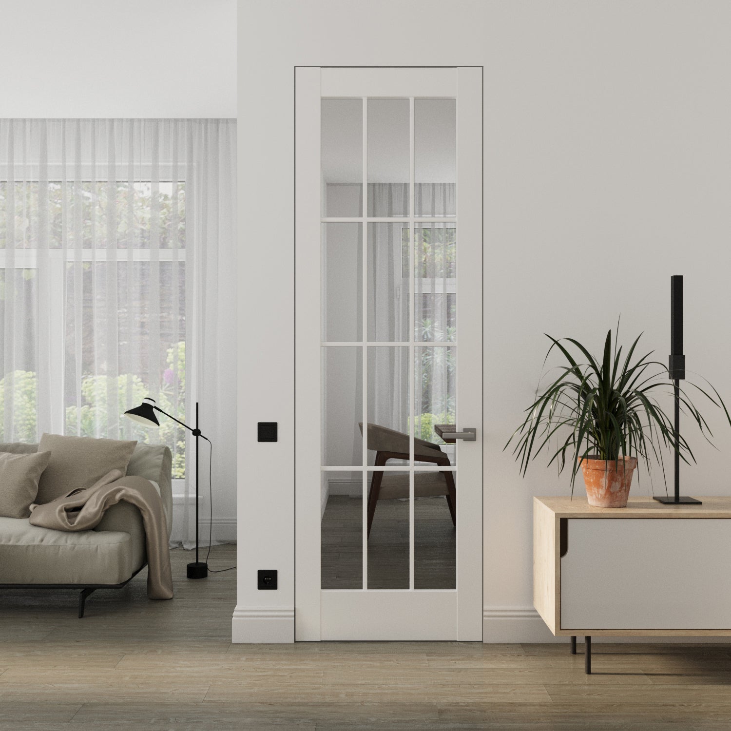 Felicia 3355 Frameless door view 6
