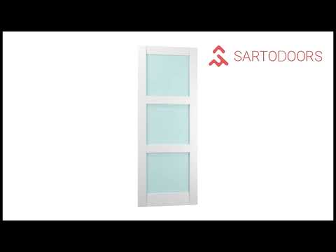 Model 2588 Double French Swing door view 3