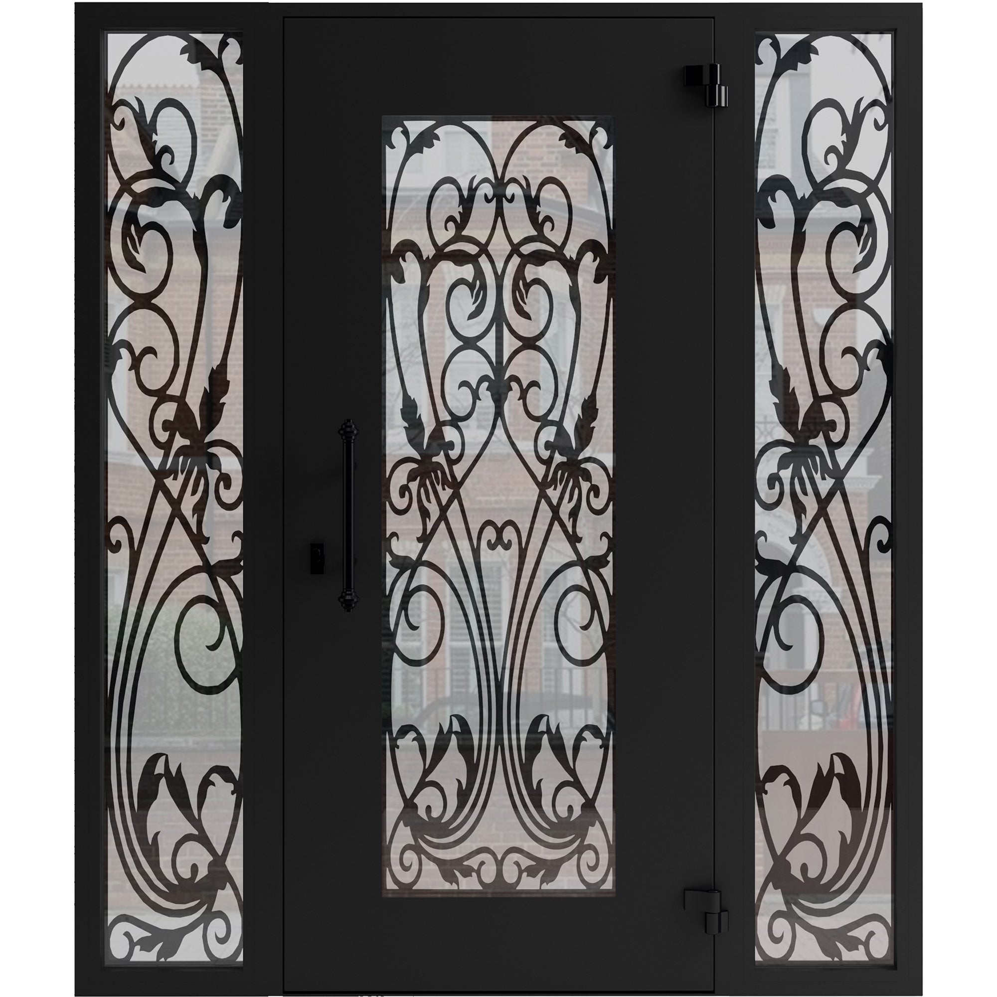 Iron 1601 Iron door view 2