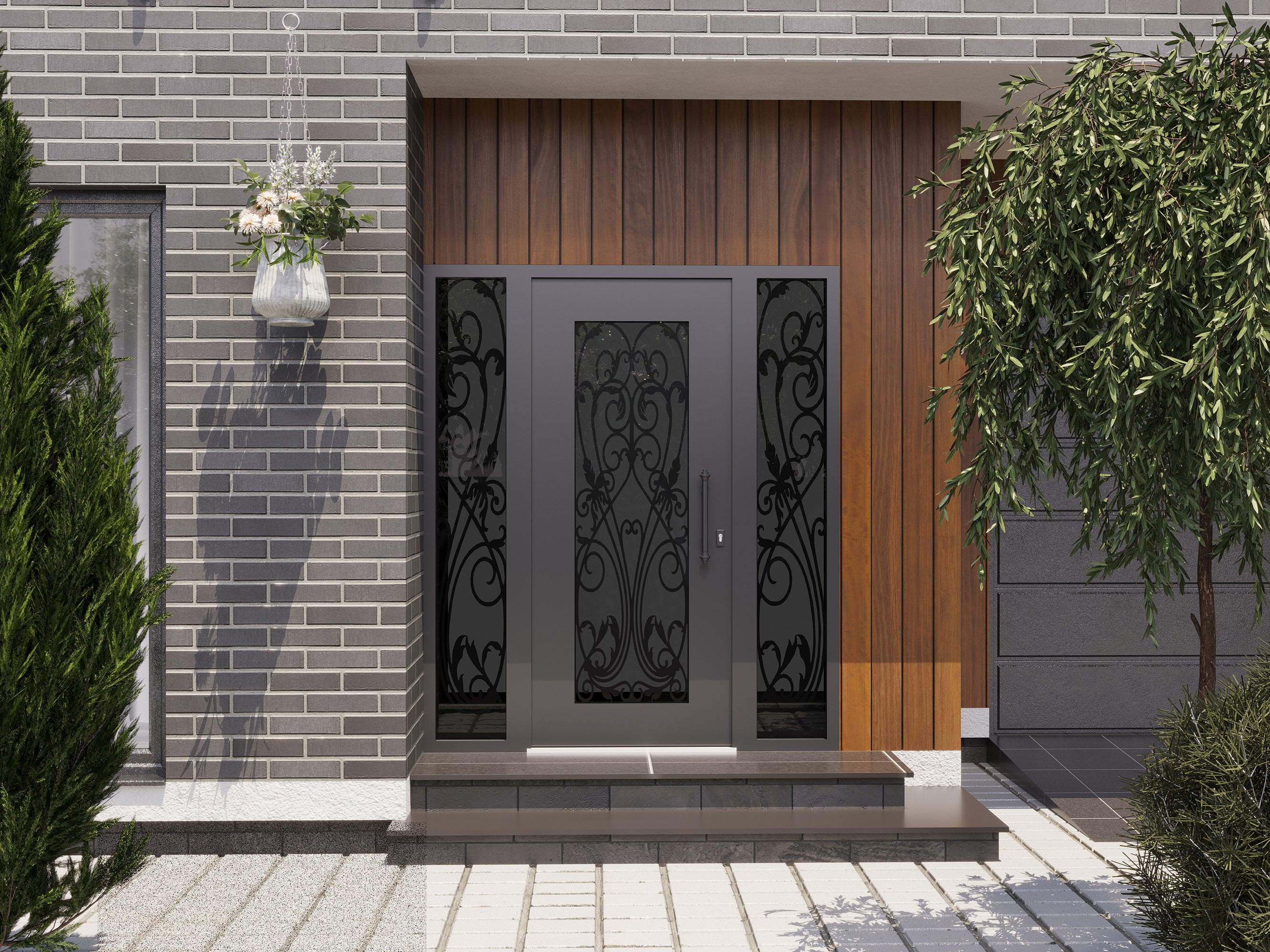 Iron 1601 Iron door view 3