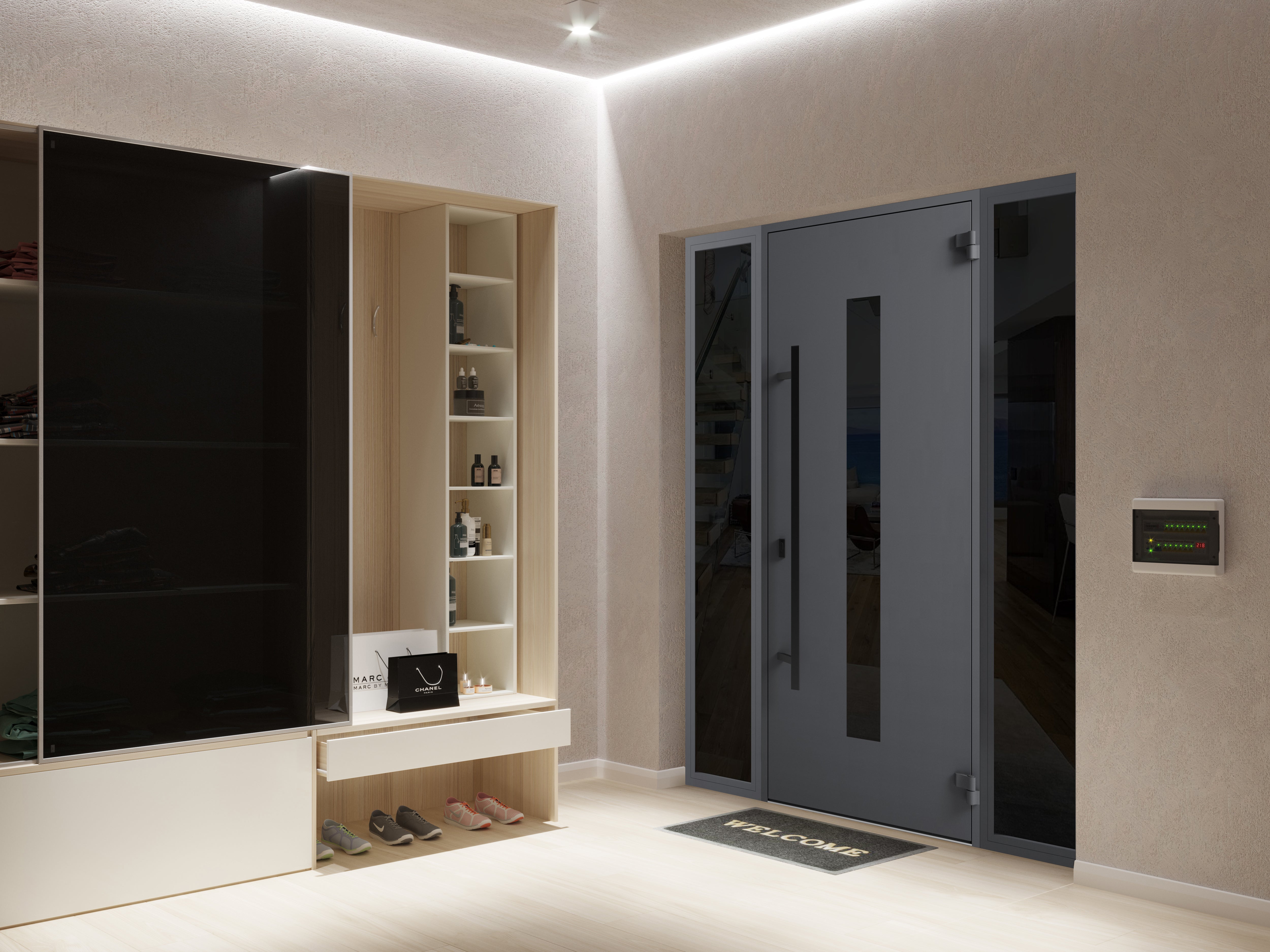 Ronex 0130 Exterior Aluminum door view 4