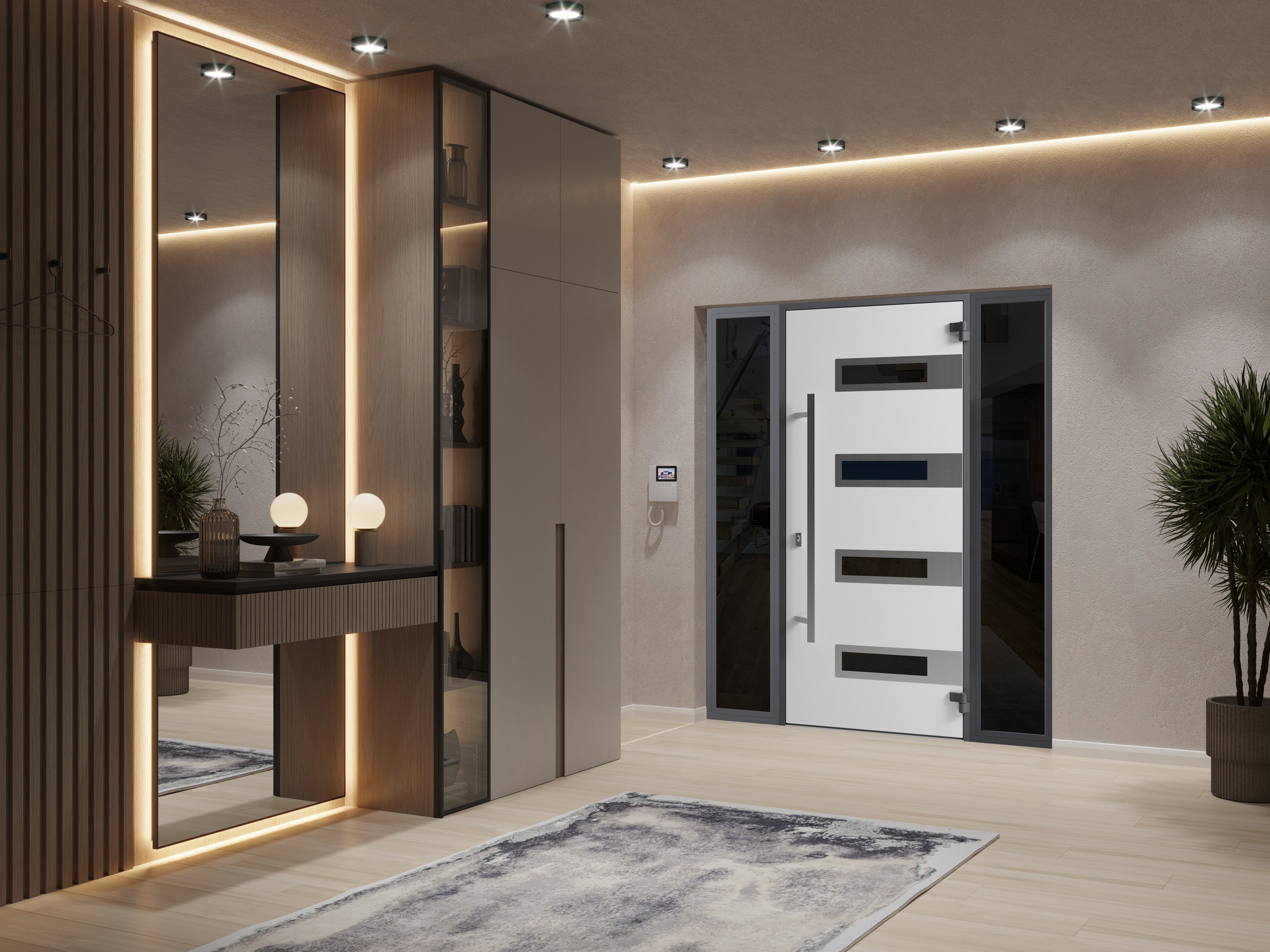 Ronex 0131 Exterior Aluminum door view 4