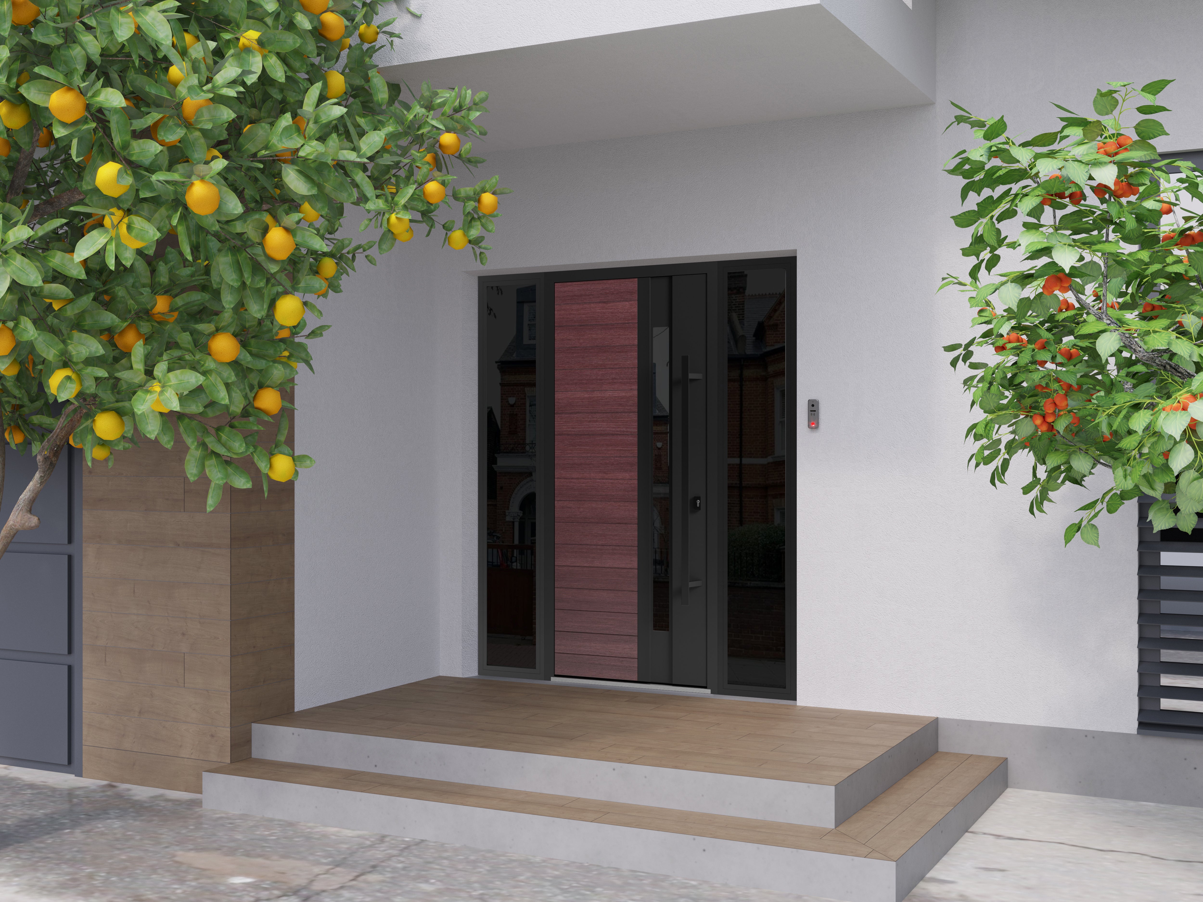 Ronex 0162 Exterior Aluminum door view 3