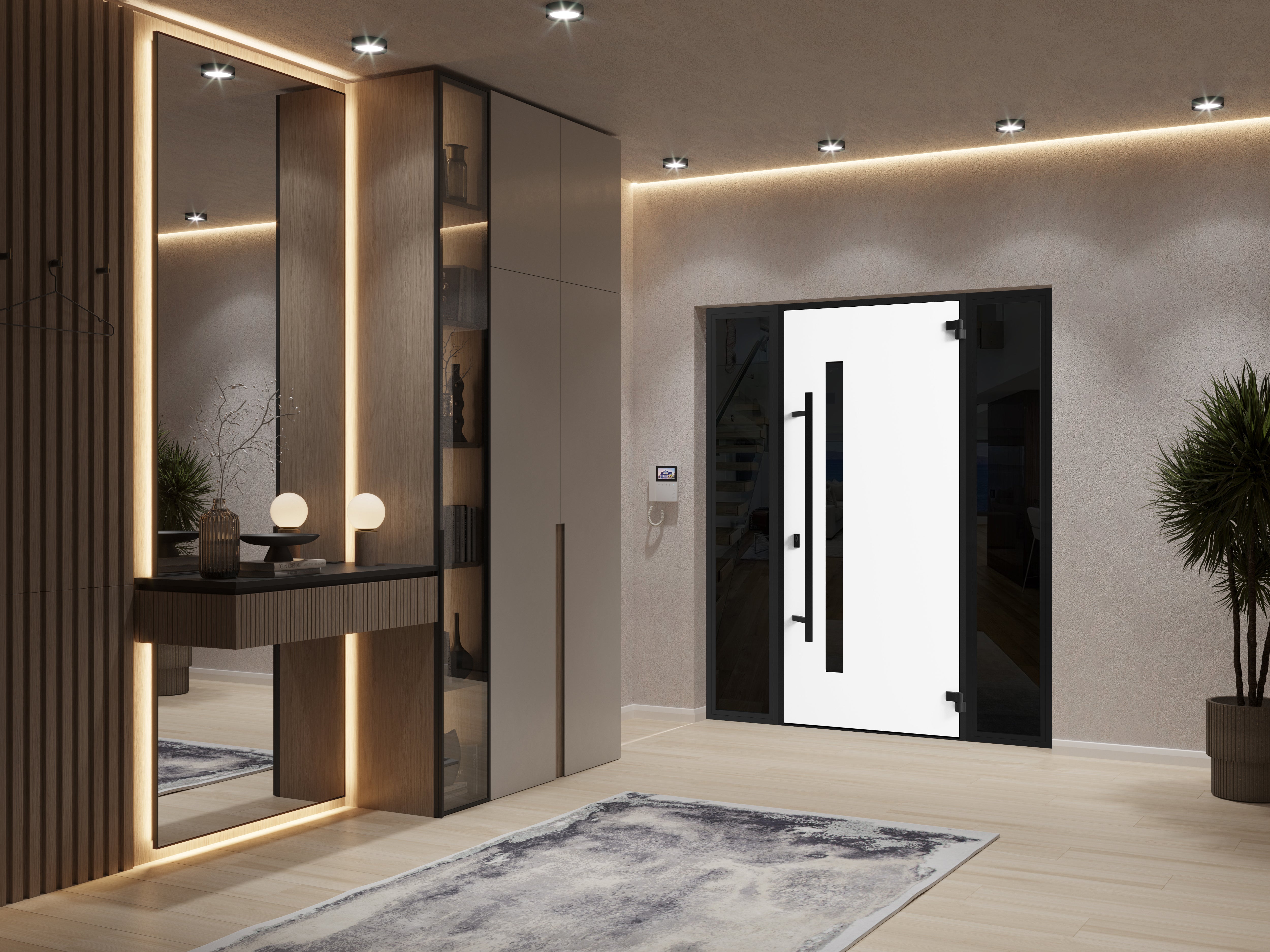 Ronex 0162 Exterior Aluminum door view 4