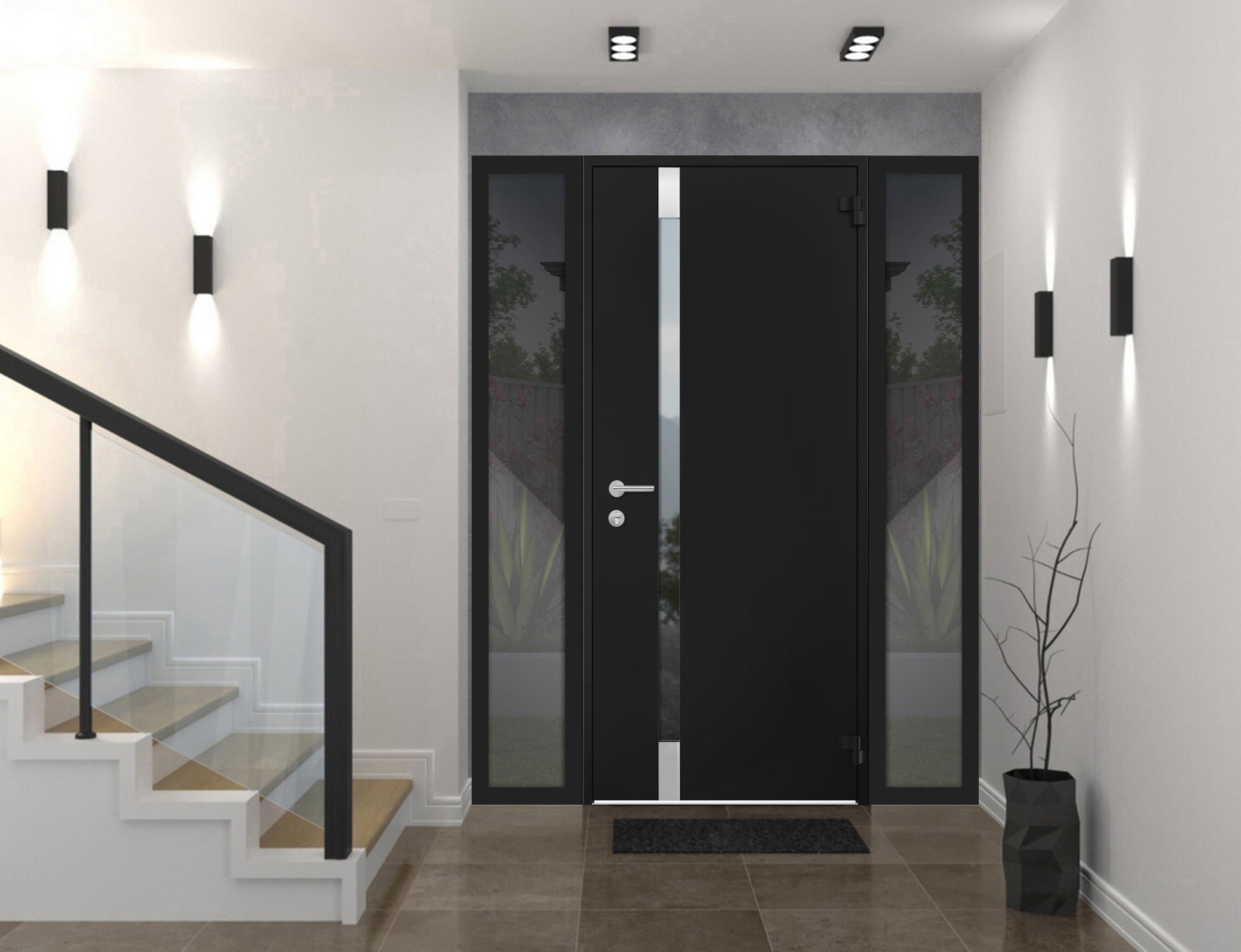 Cynex 6777 Exterior Aluminum door view 3