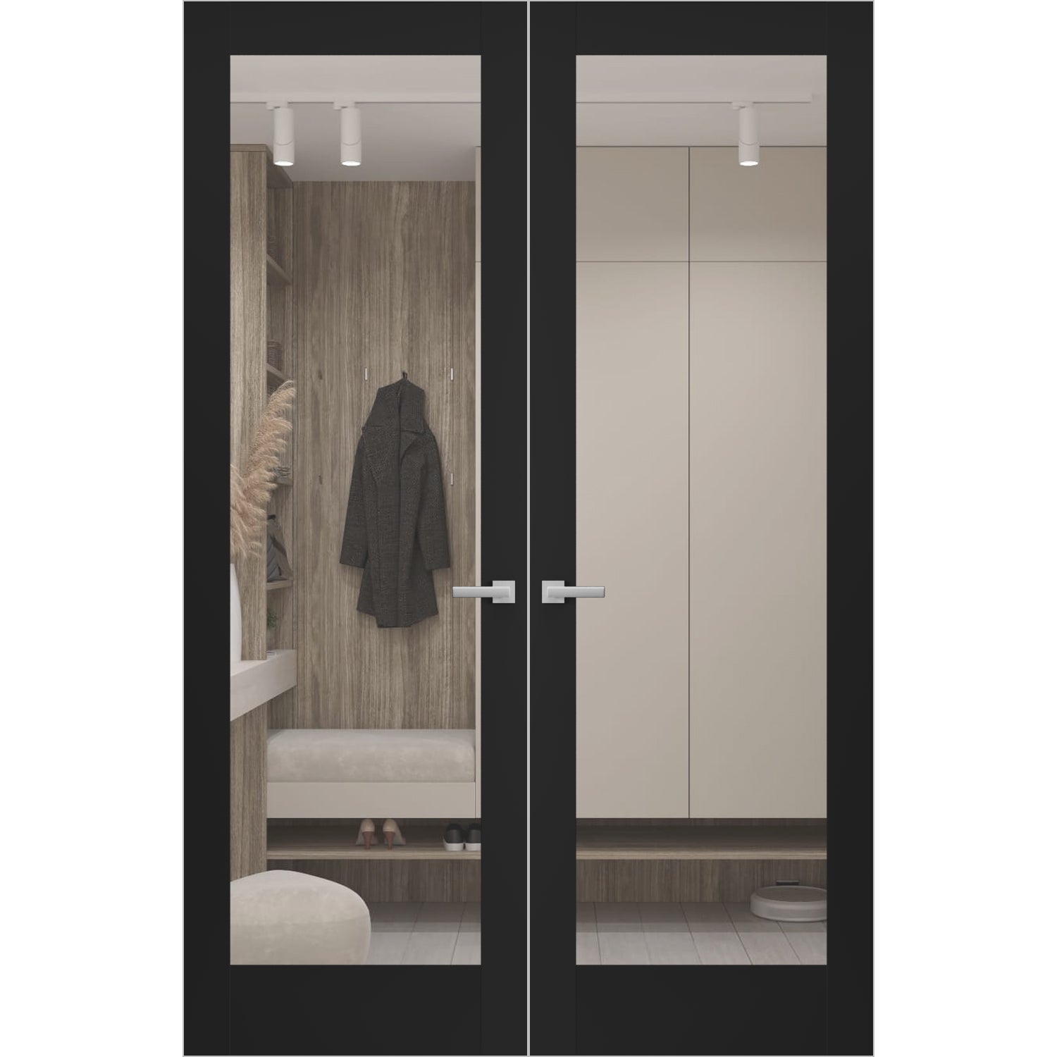 Lucia 2166 Double Frameless door