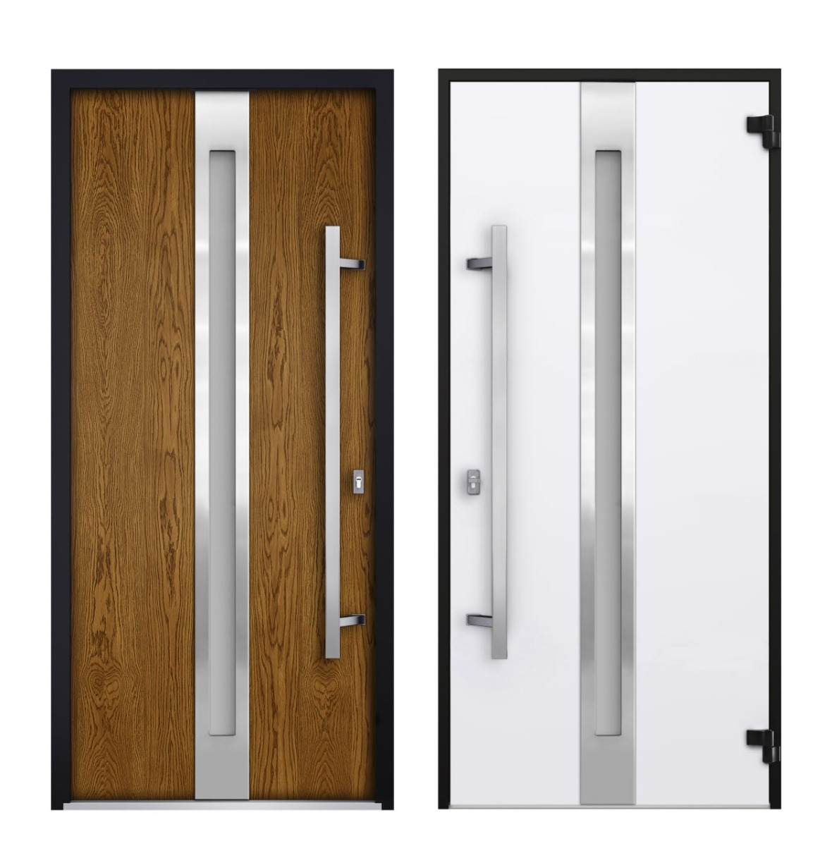 Deux 1744 Exterior Aluminum door view 4