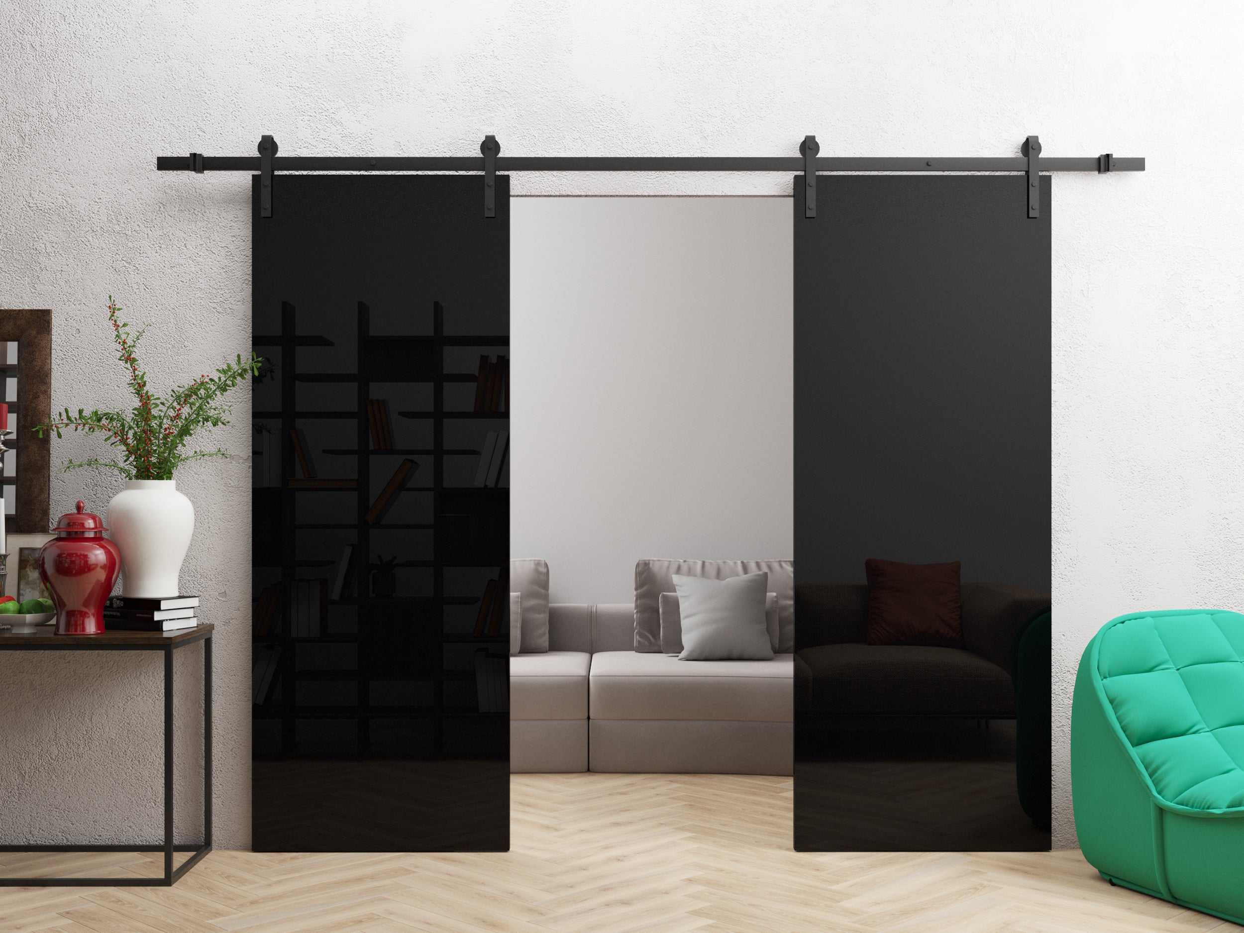 Planum 0010 Double Barn door view 2