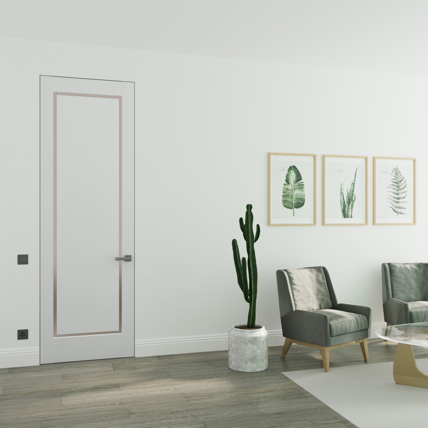 Planum 0888 Frameless door view 2