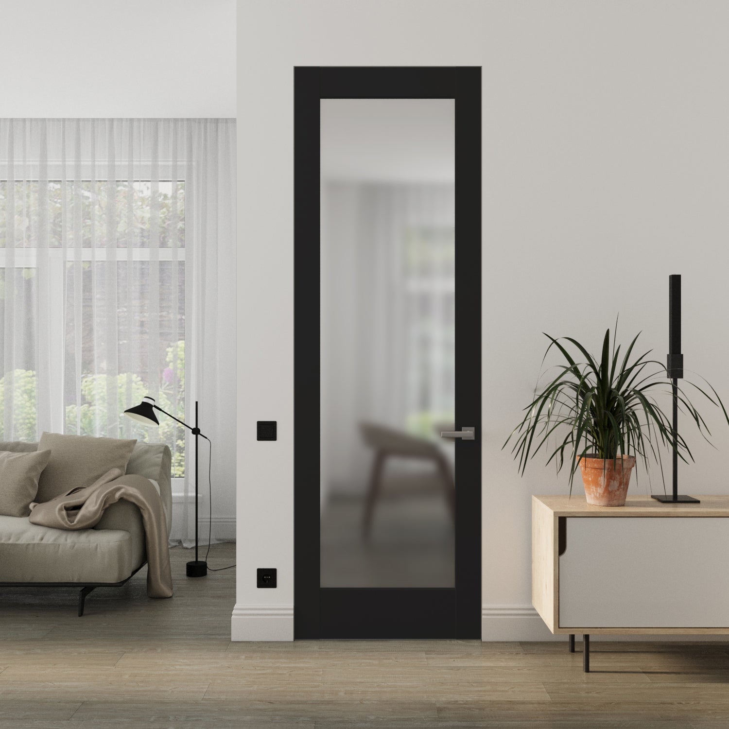 Planum 2102 Frameless door view 2