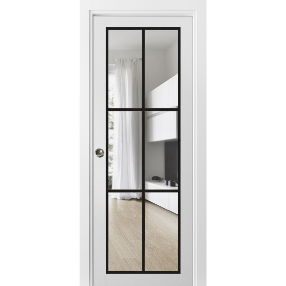 Lucia 2366 Pocket door view 5