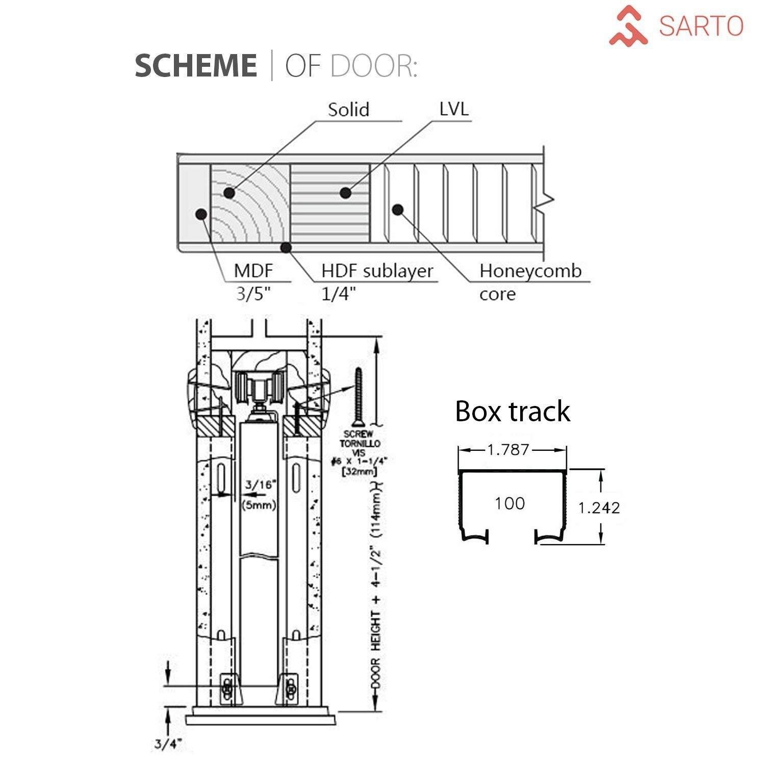 Planum 0010 Double Pocket door view 6