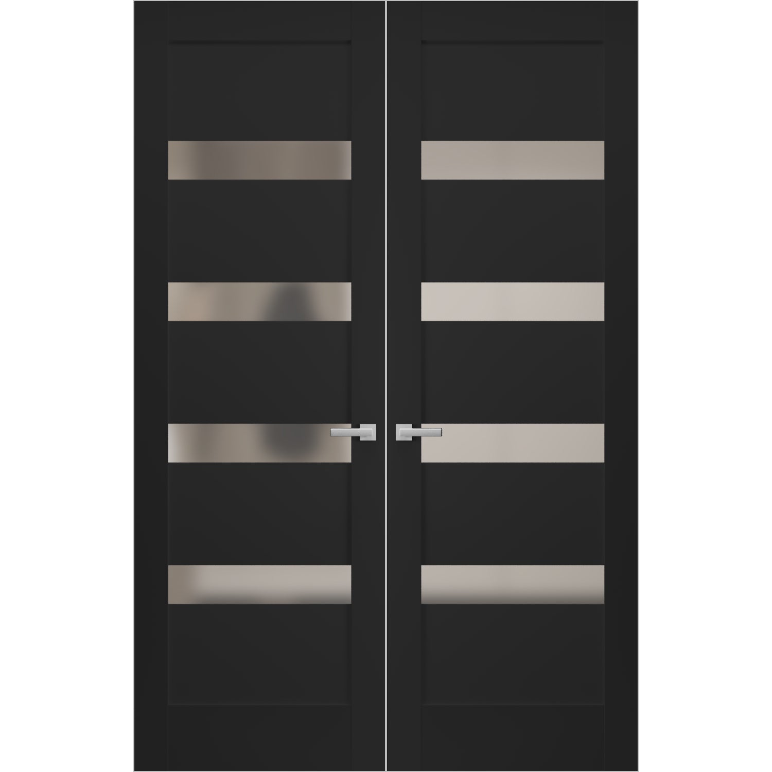 Quadro 4113 Double Frameless door — Doors Near Me, Los Angeles