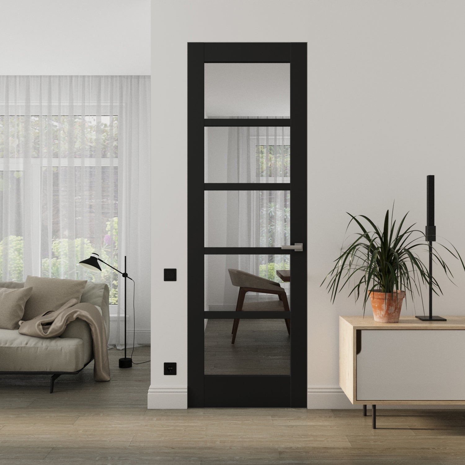 Quadro 4522 Frameless door view 2