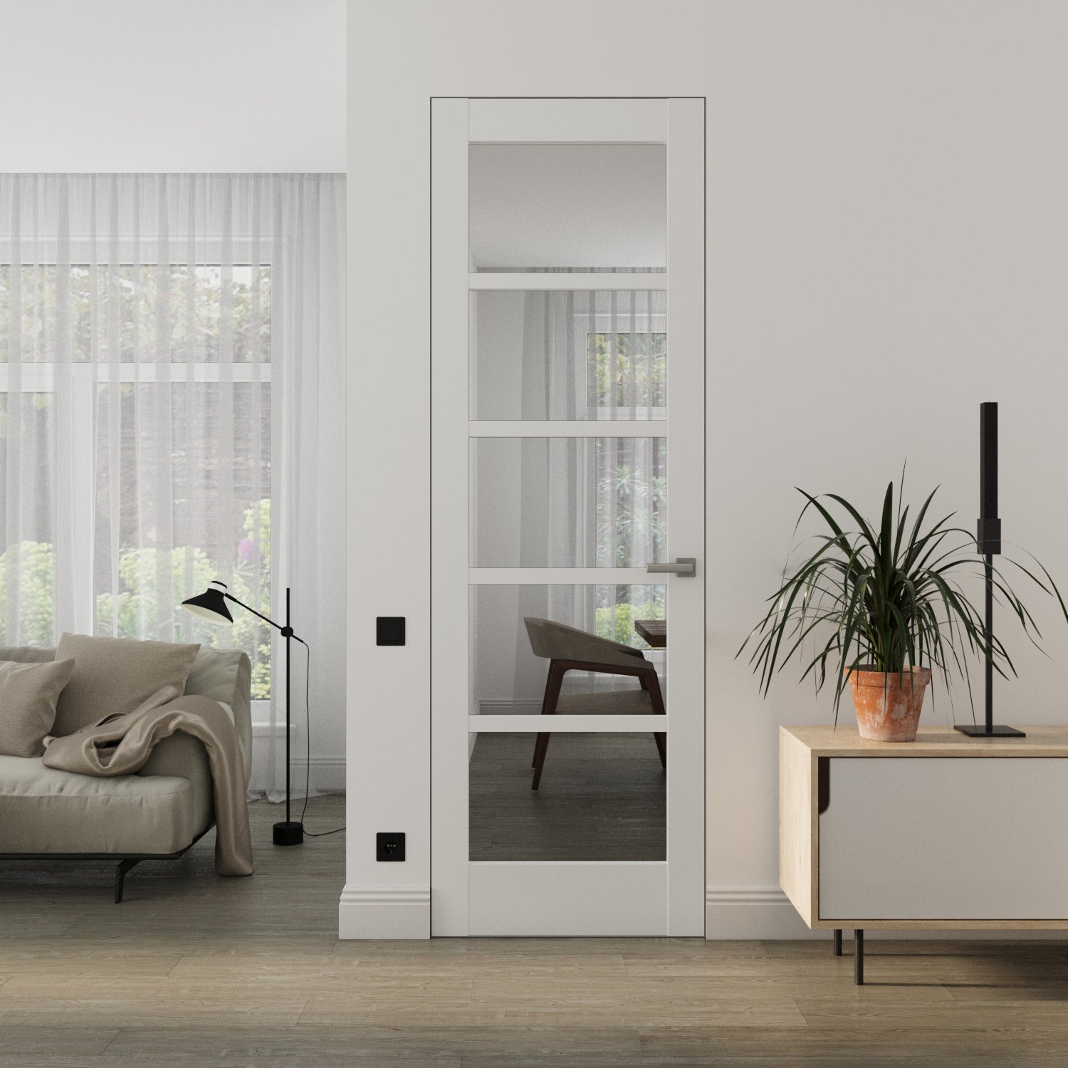 Quadro 4522 Frameless door view 6