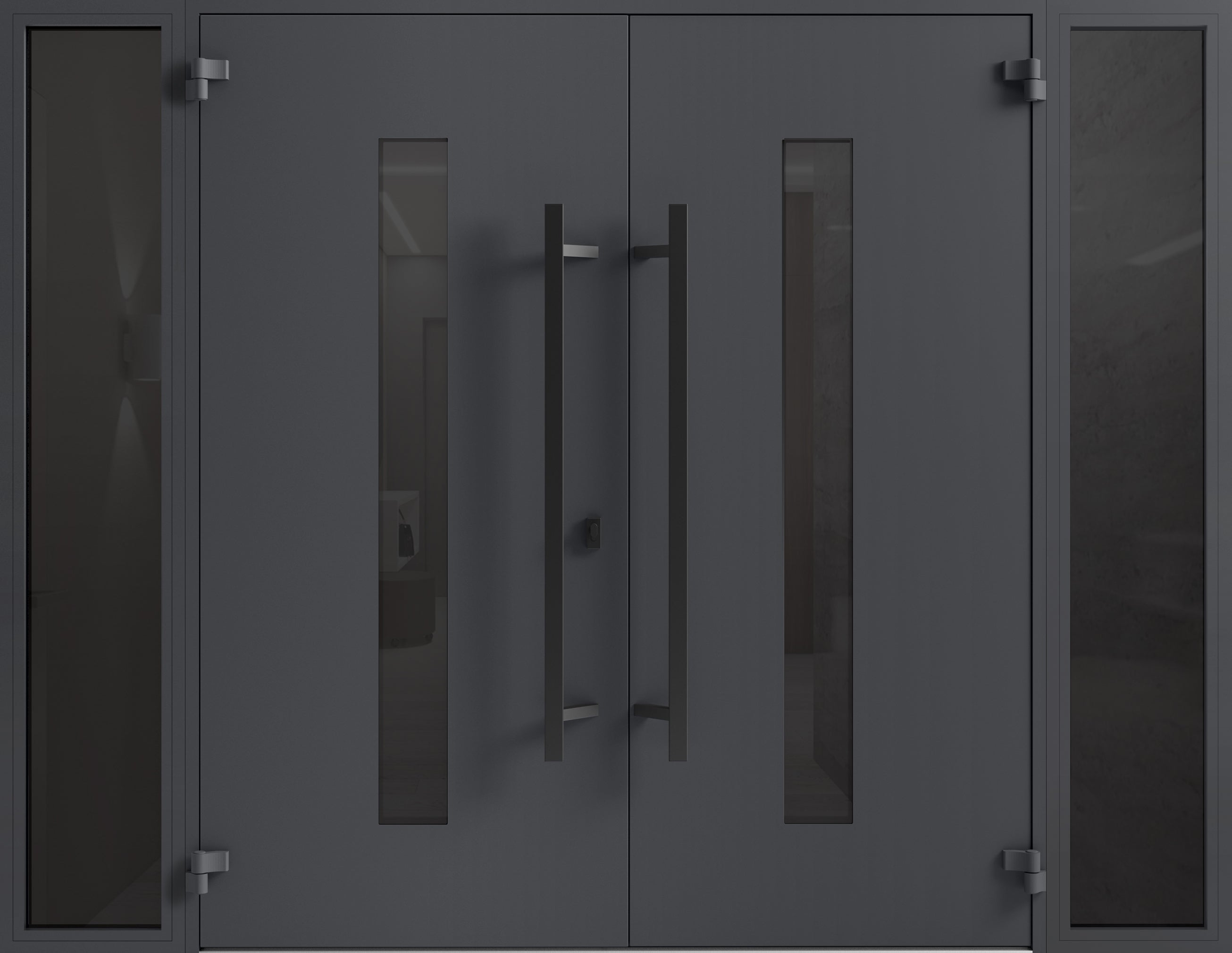 Ronex 0130 Exterior Aluminum Double door view 2
