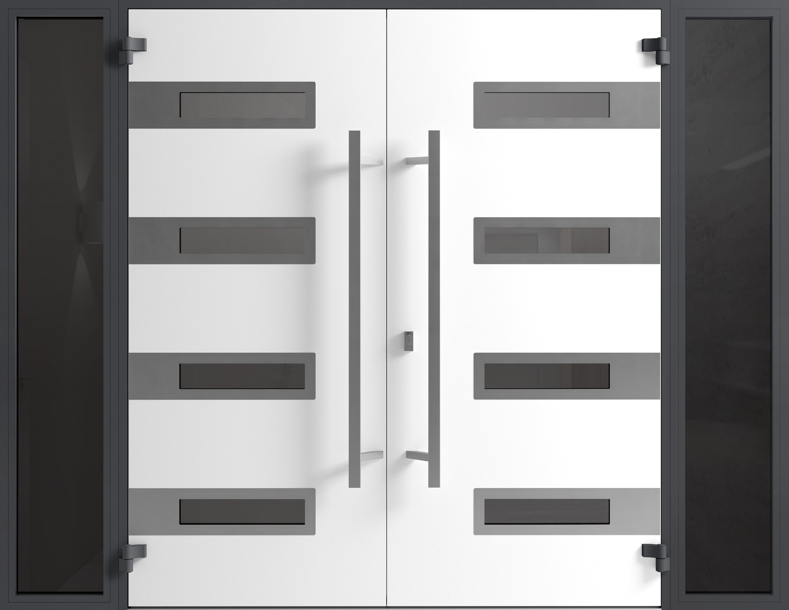 Ronex 0131 Exterior Aluminum Double door view 2