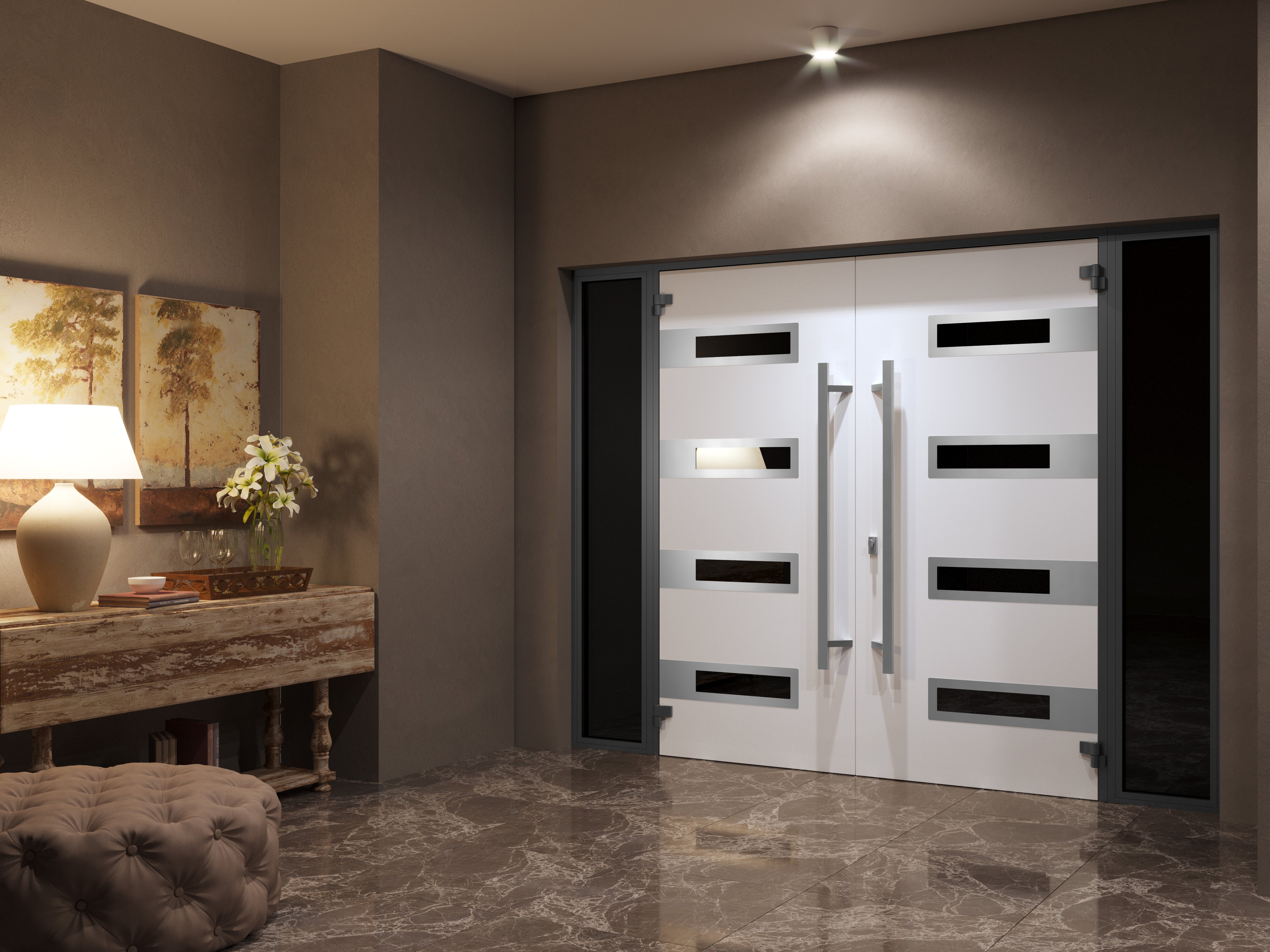 Ronex 0131 Exterior Aluminum Double door view 4