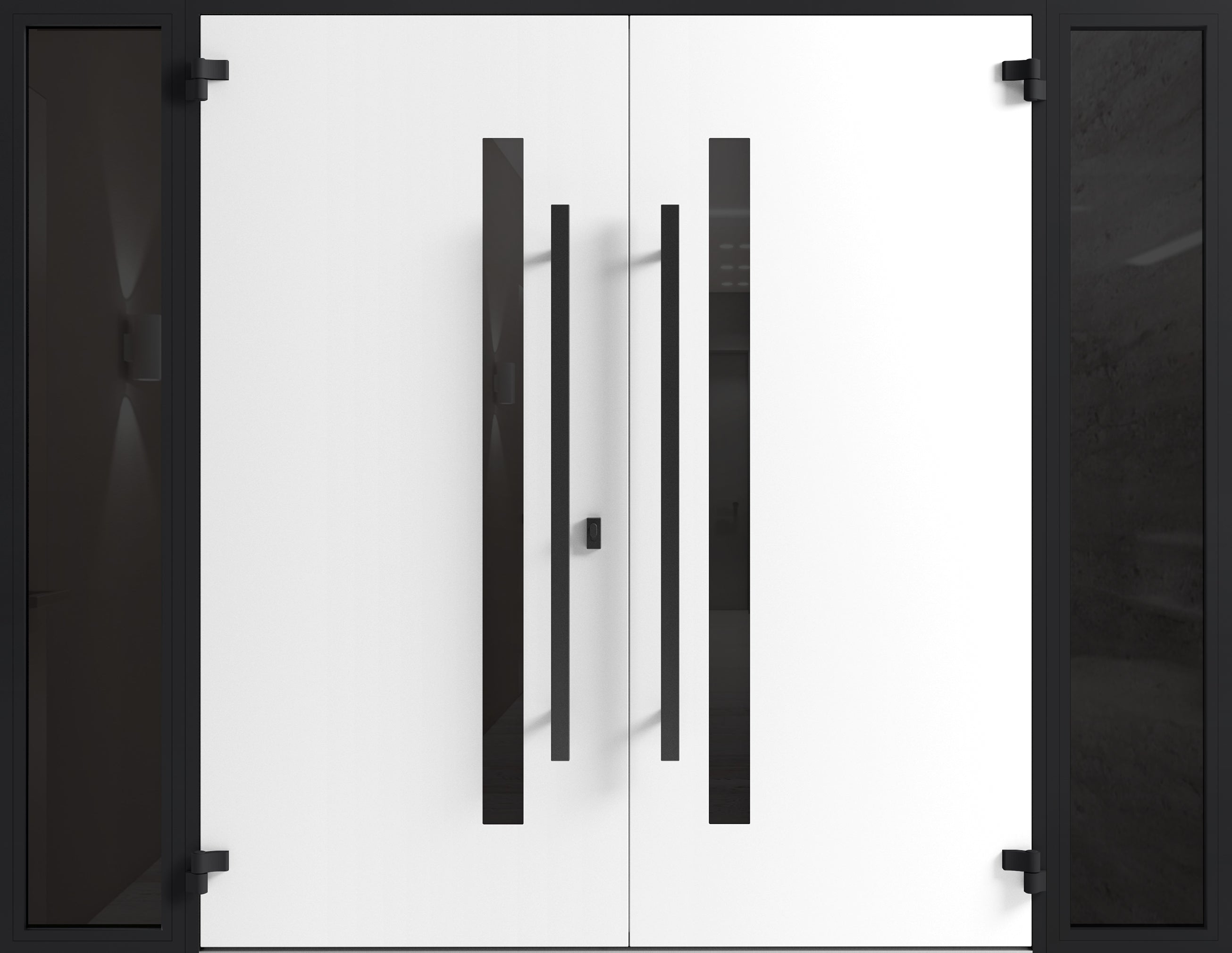 Ronex 0144 Exterior Aluminum Double door view 2
