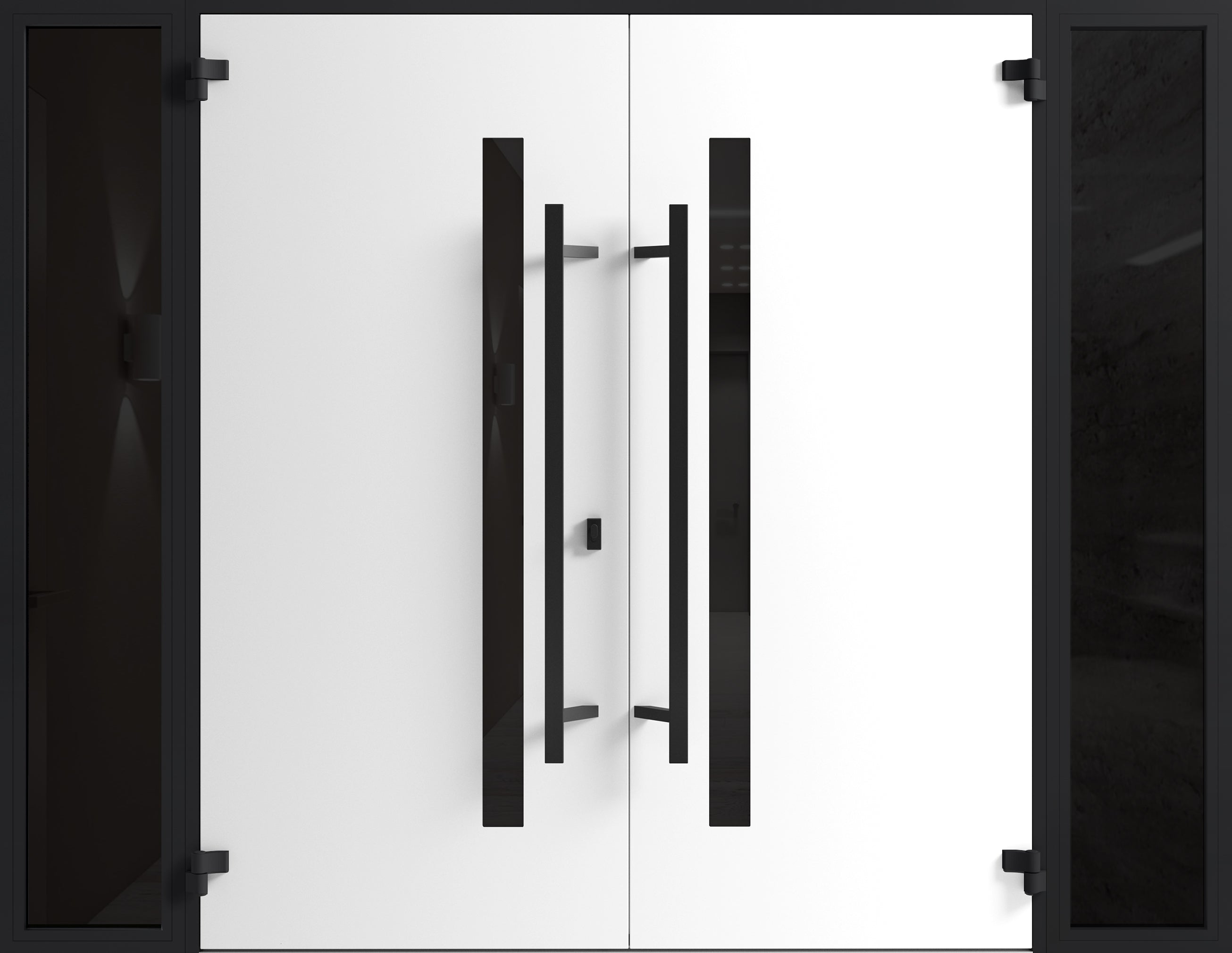 Ronex 0162 Exterior Aluminum Double door view 2